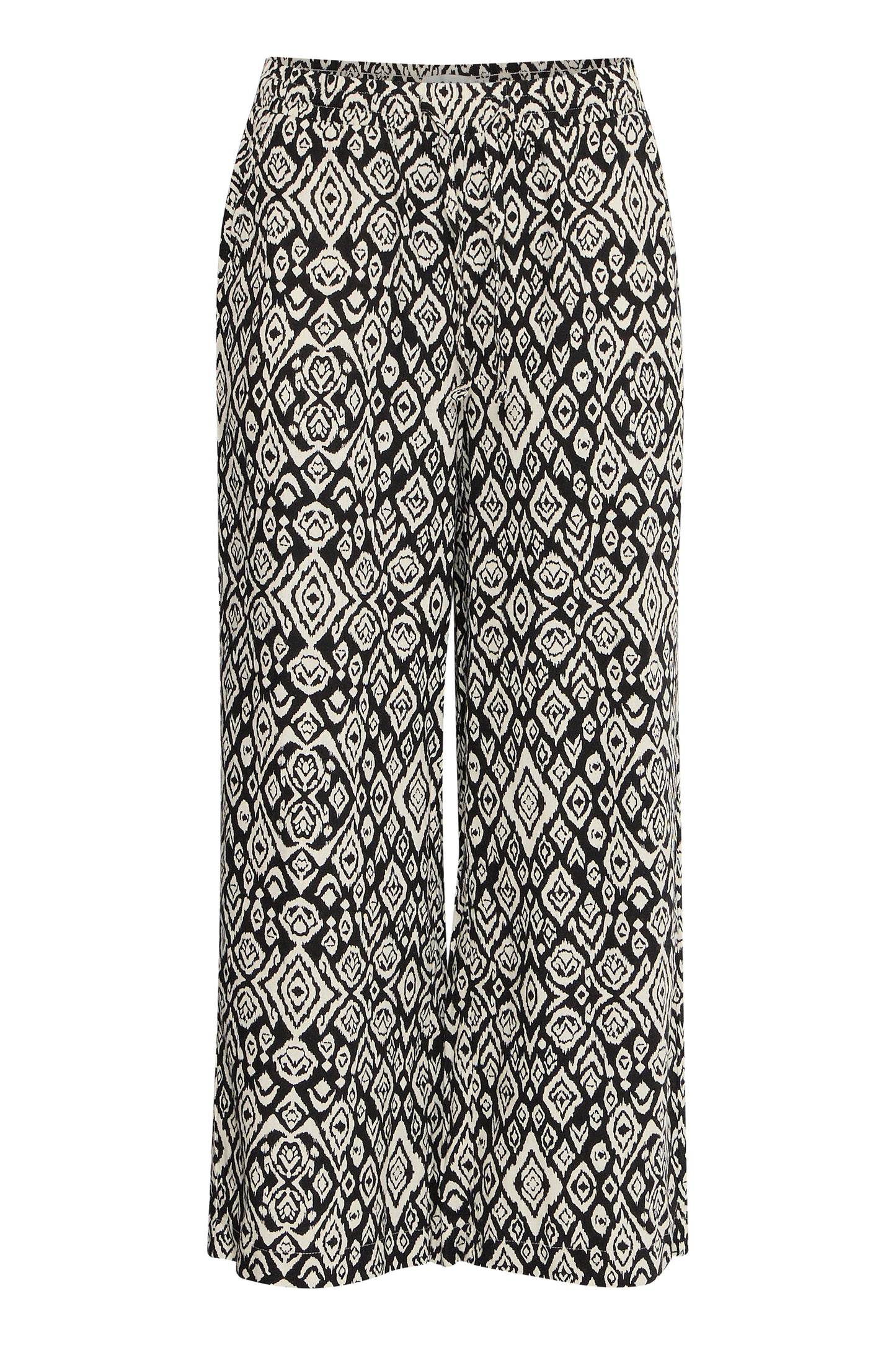 Ihlinno Cropped Trousers - Black Diamond