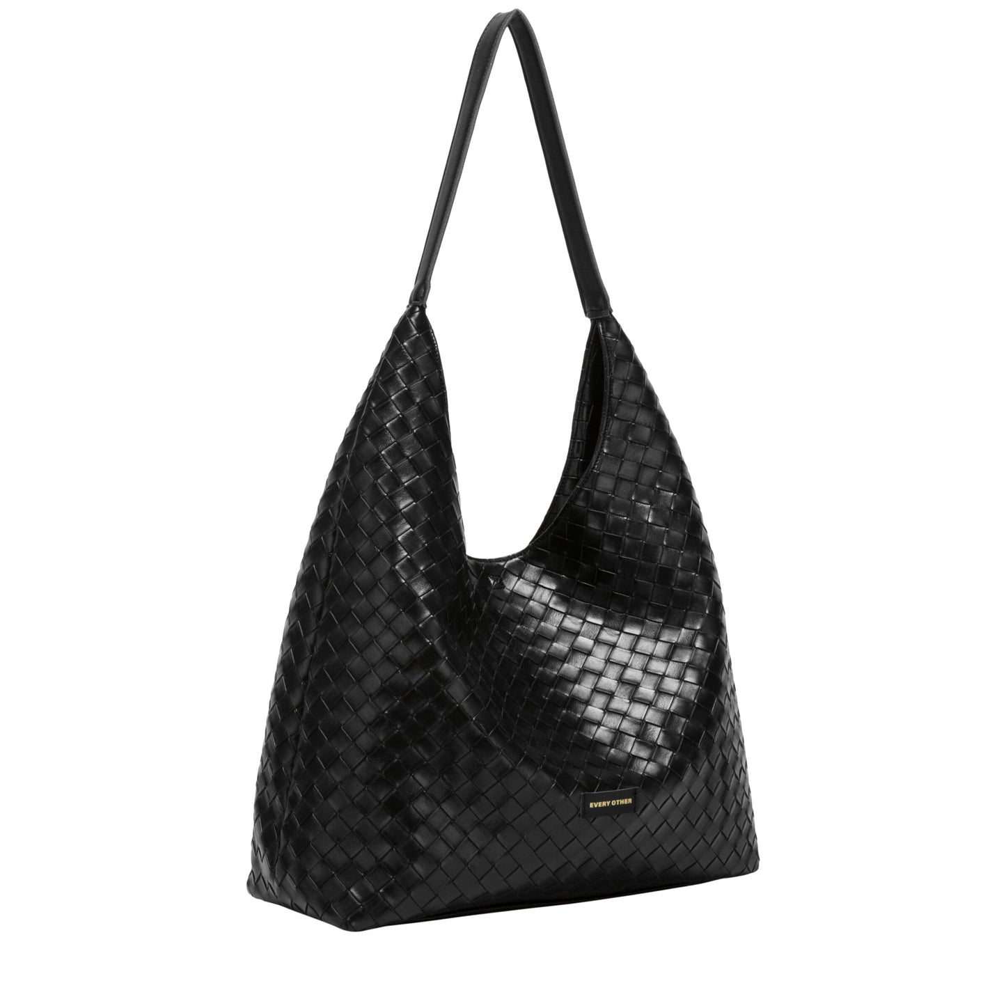 Single Strap Shoulder Bag - Black