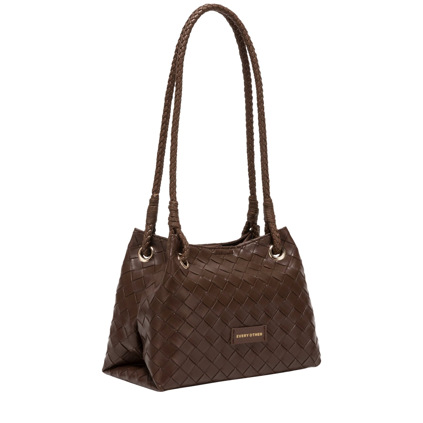 A Line Shoulder Bag - Brown
