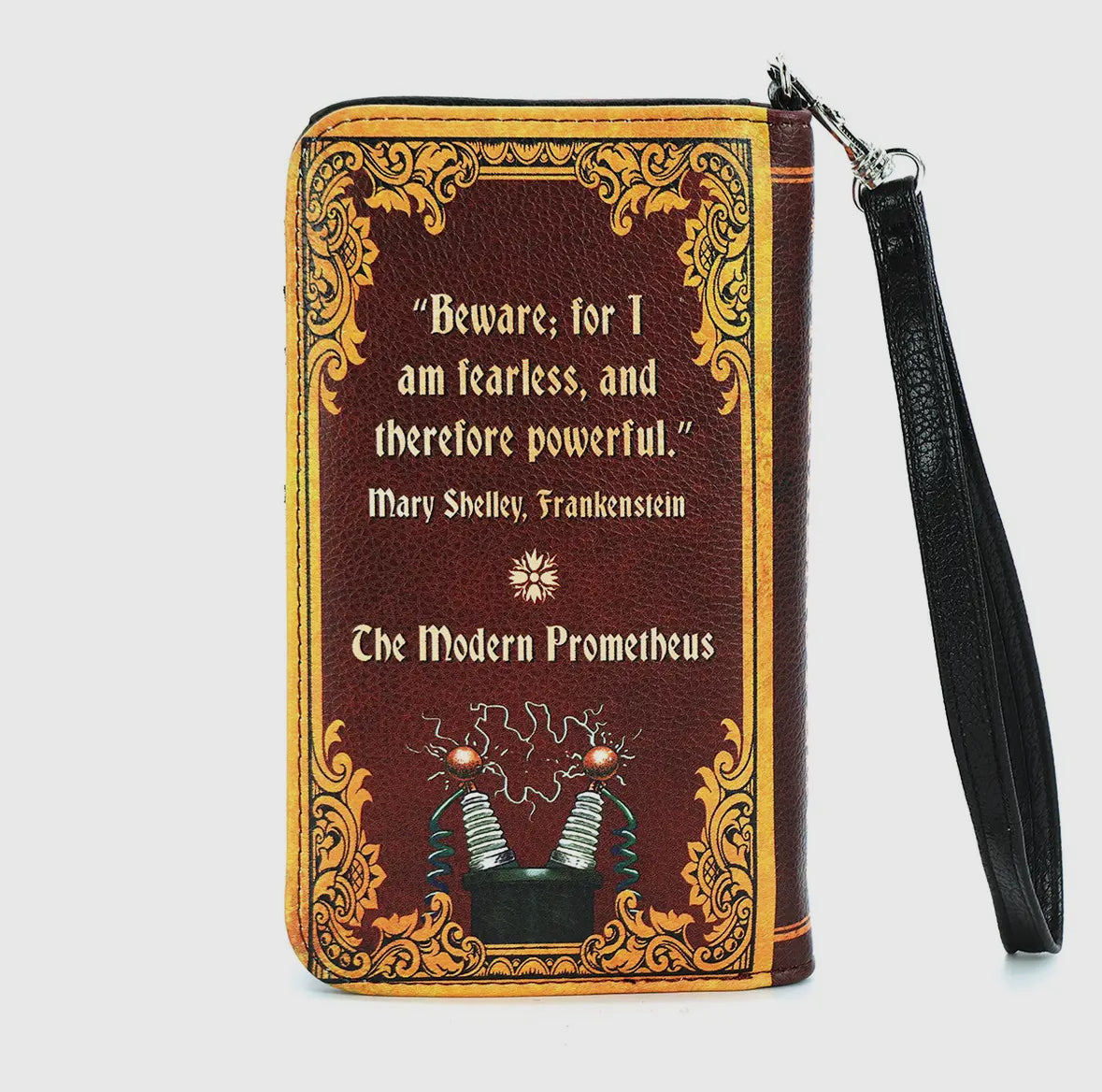 Frankenstein Book Wallet Red