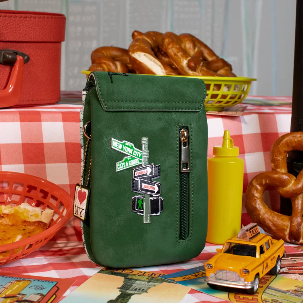 New York City Cats & Corgis Phone Pouch