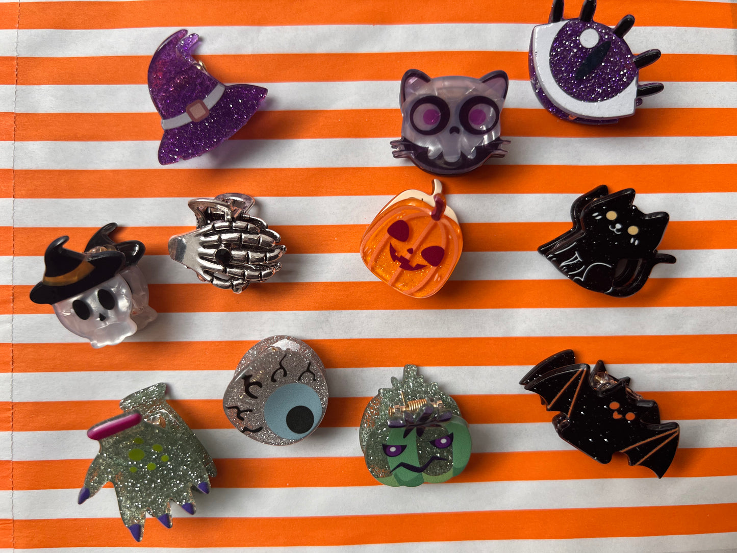 Mini Halloween Hair Claws