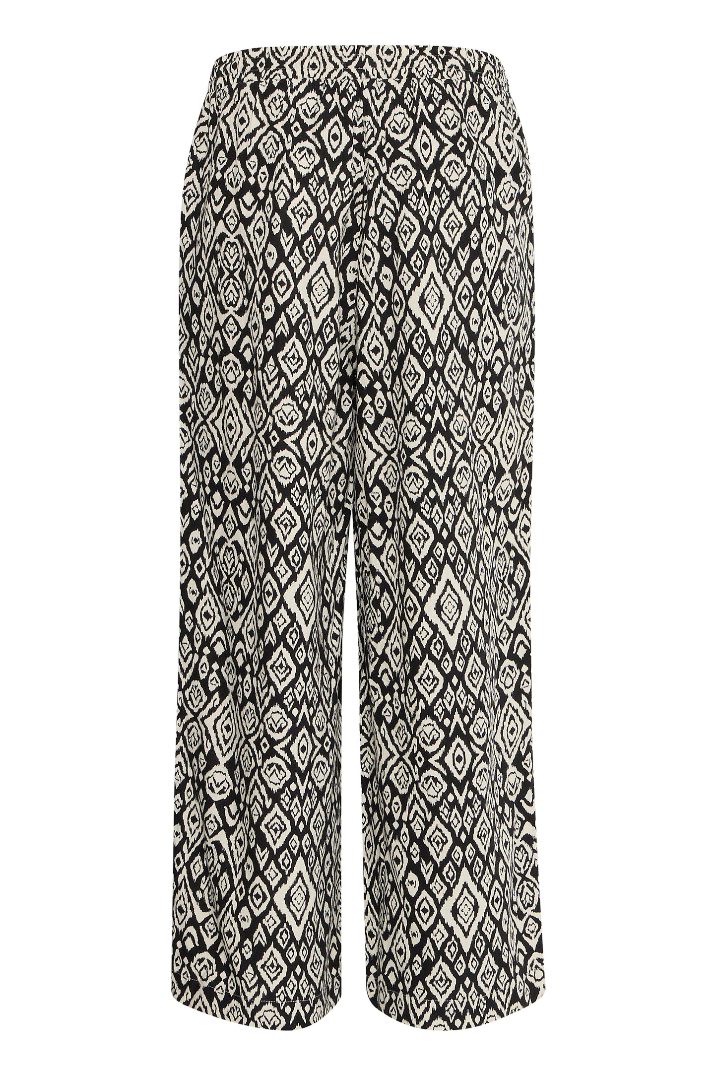 Ihlinno Cropped Trousers - Black Diamond
