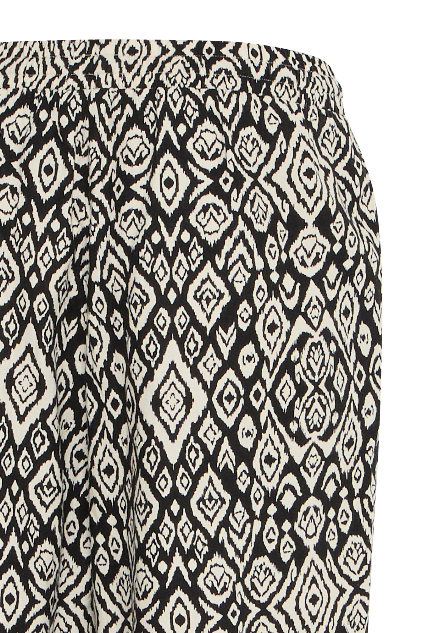 Ihlinno Cropped Trousers - Black Diamond