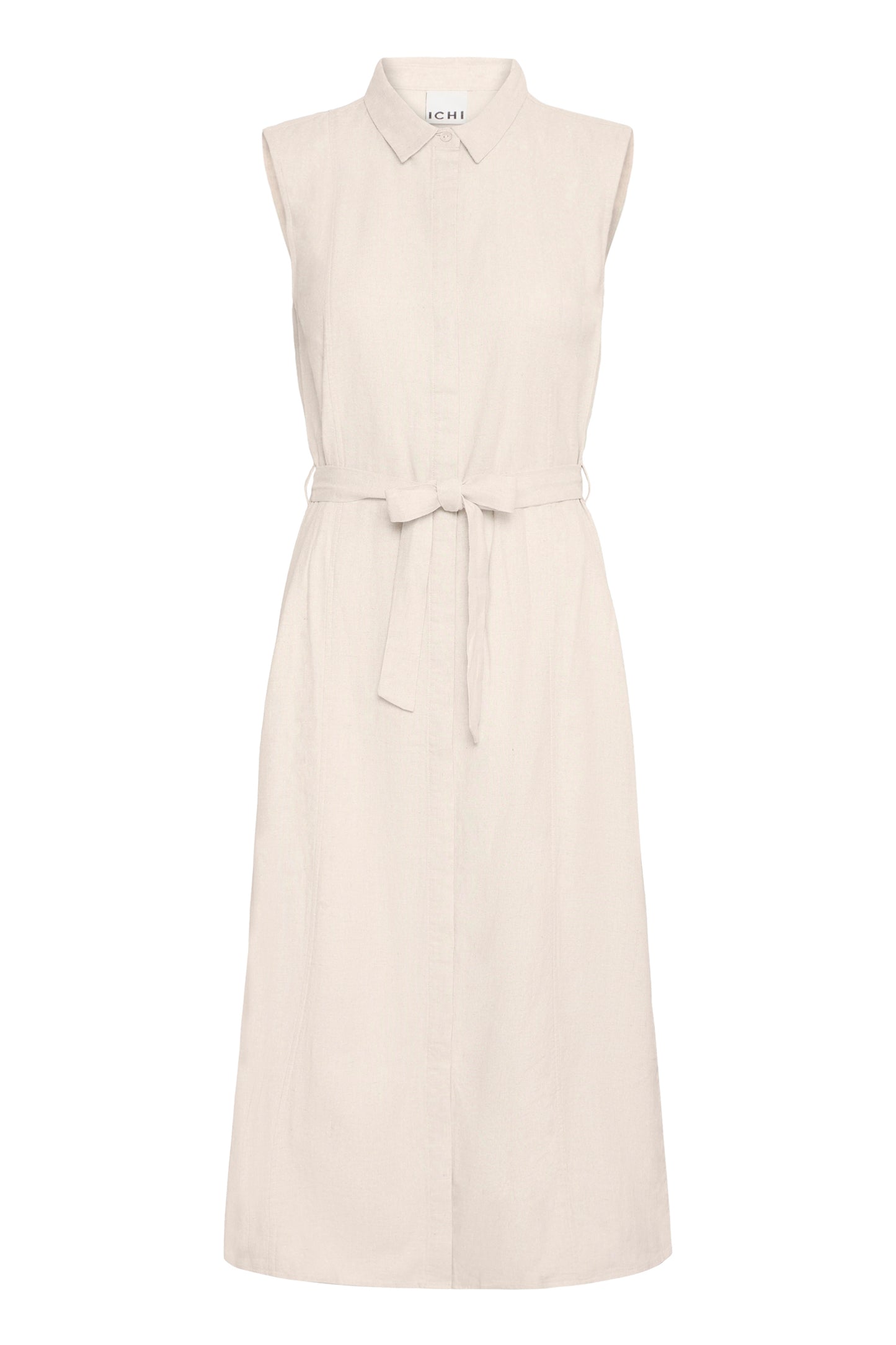Ihlinno Shirt Dress - Cream