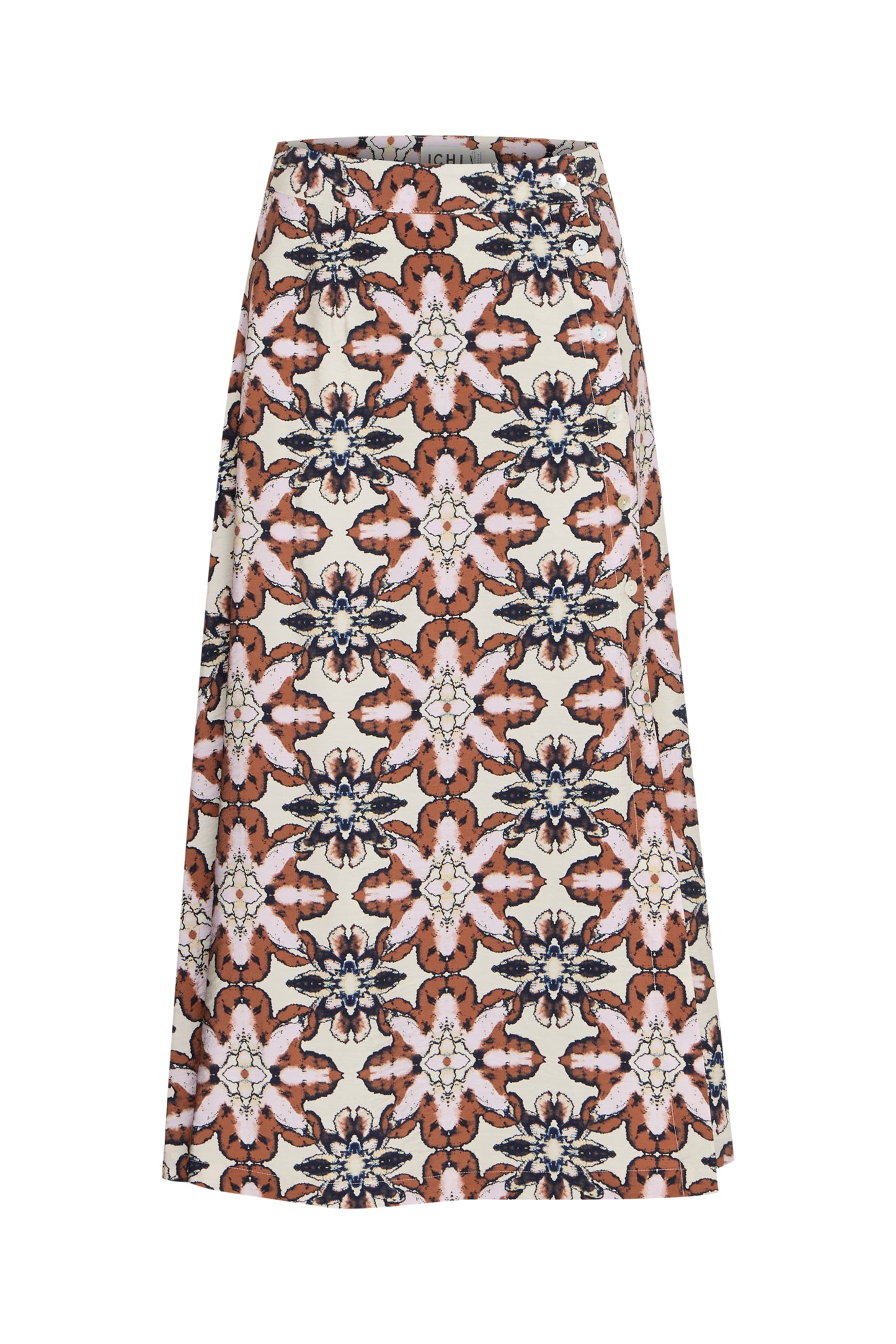 Ihzasha Patterned Skirt Folklore Flower