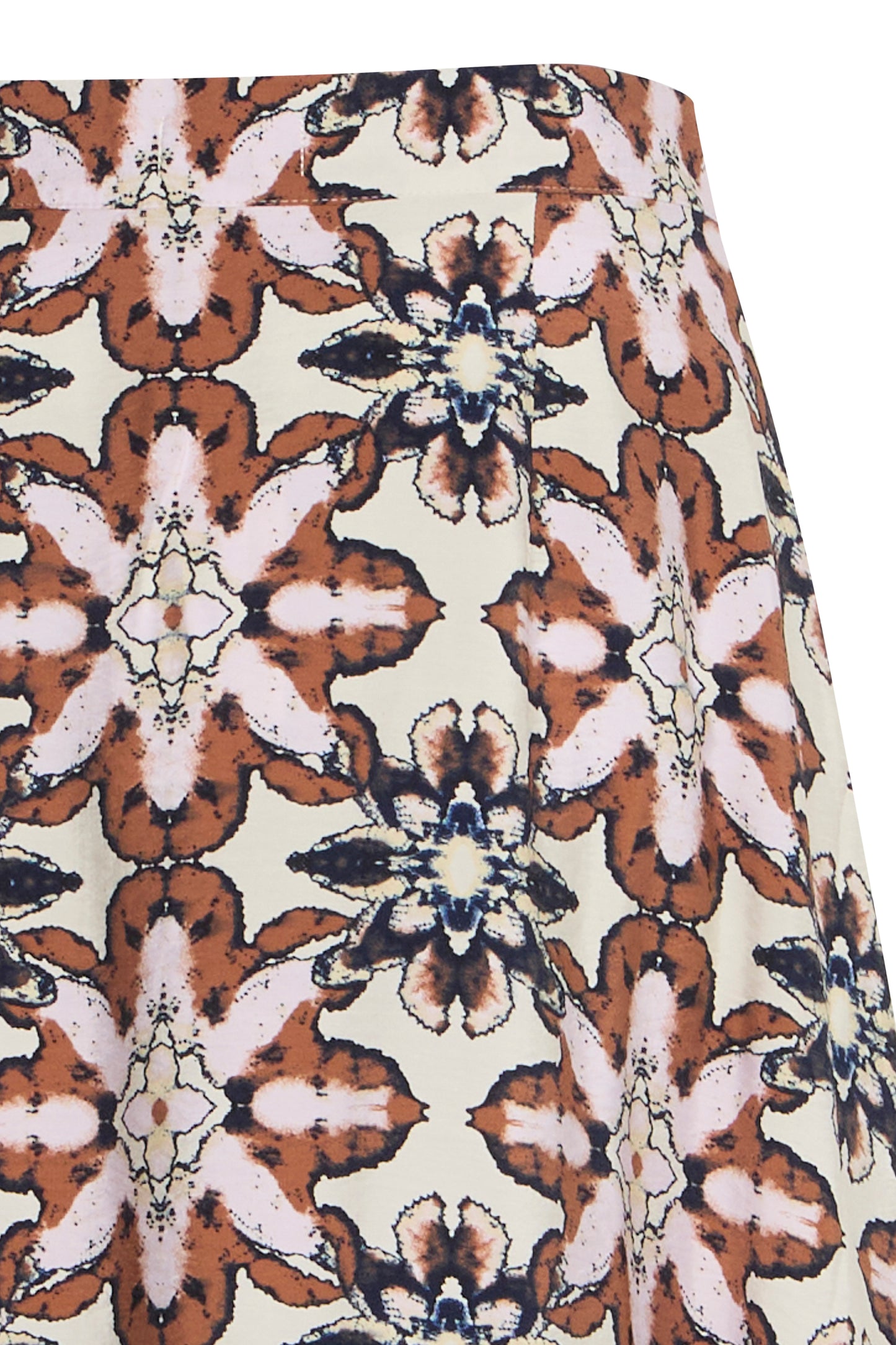 Ihzasha Patterned Skirt Folklore Flower