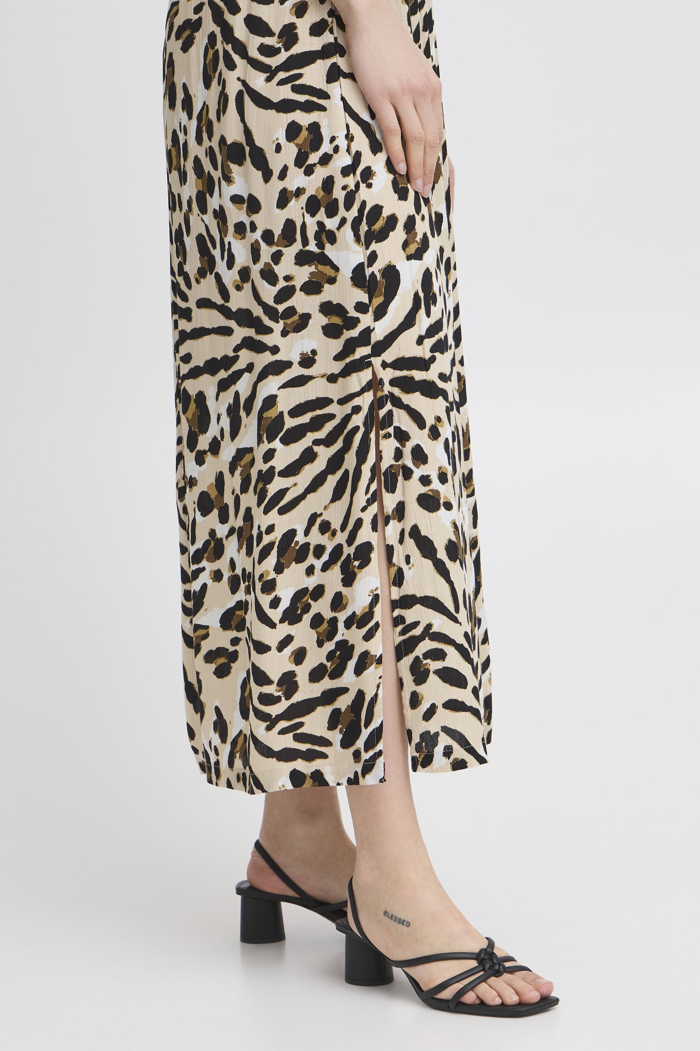 Ihmarrakech Skirt - Brown Leopard