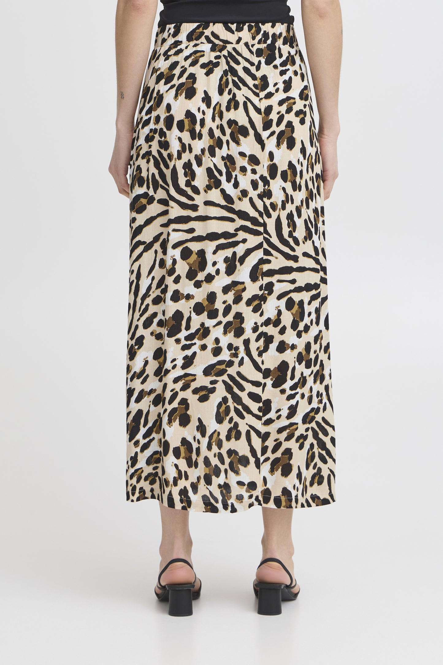 Ihmarrakech Skirt - Brown Leopard