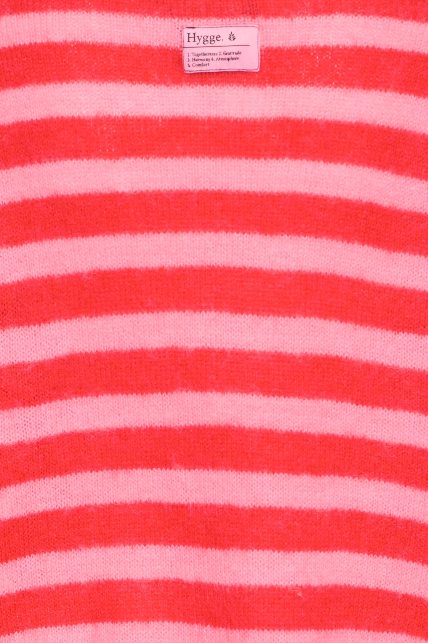 Ihblush Cardigan - Pink and Red Stripe