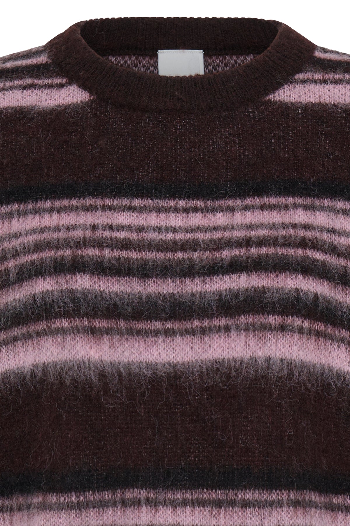 Ihallo Short Sleeved Jumper - Fudge Pink Stripe
