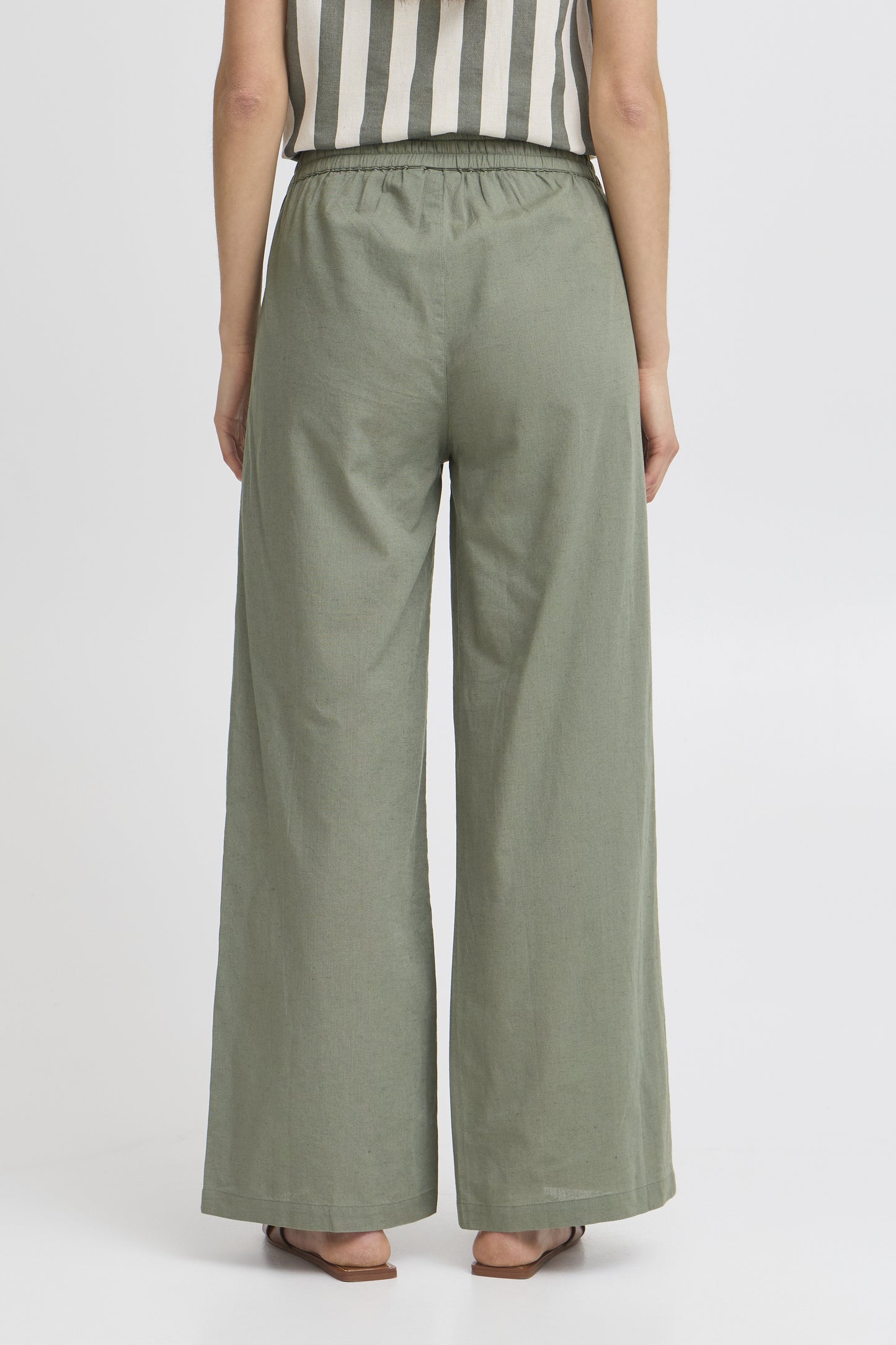 Frmaddie Trousers Khaki Green