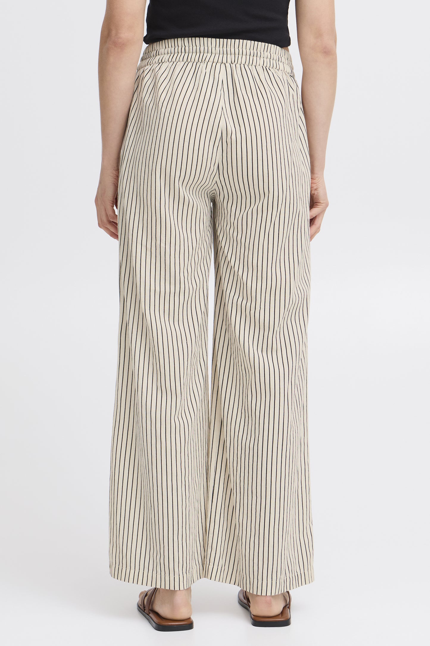 Frmaddie Trousers Whisper White Stripe