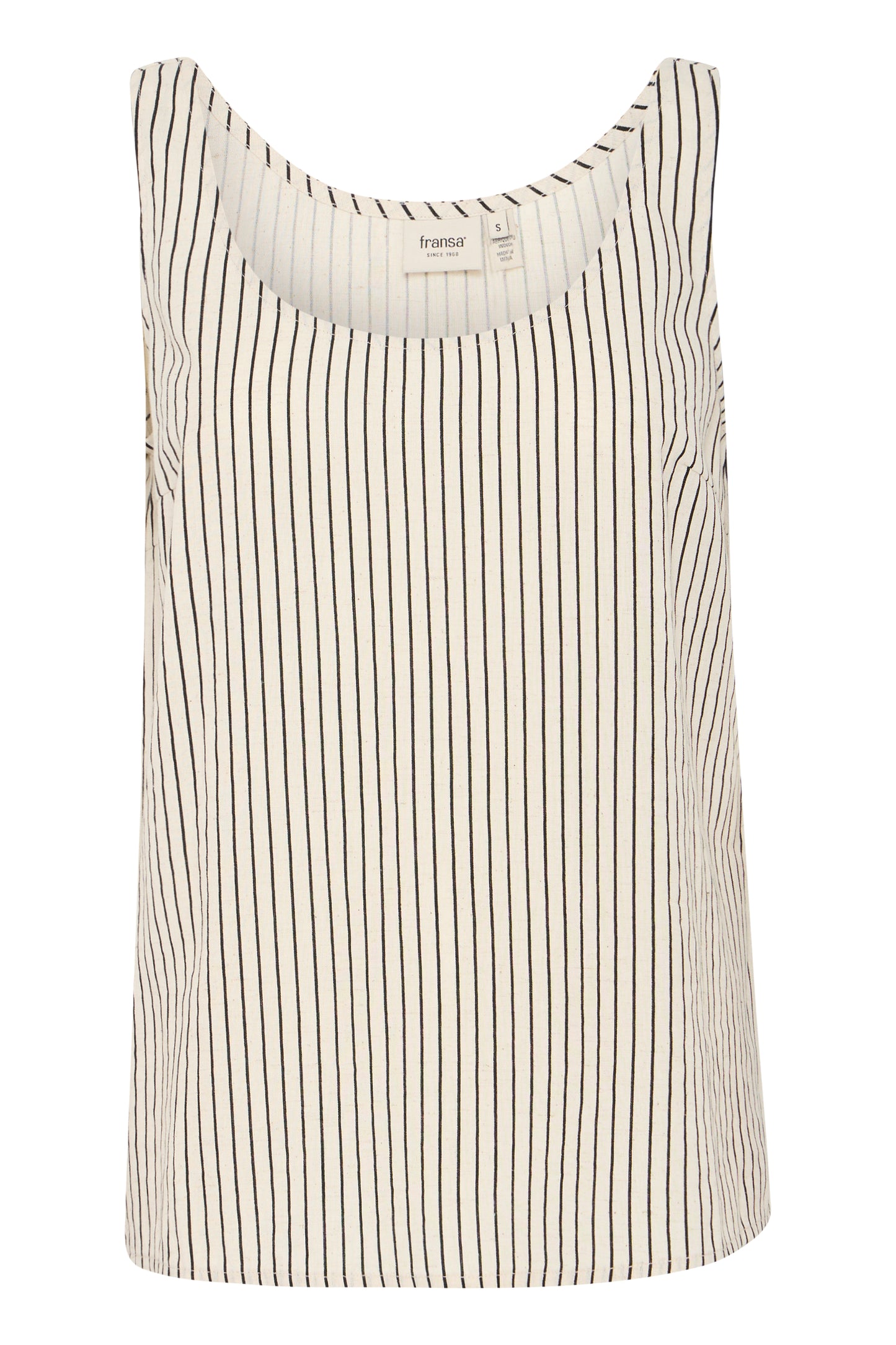 Frmaddie Top White Whisper Stripe
