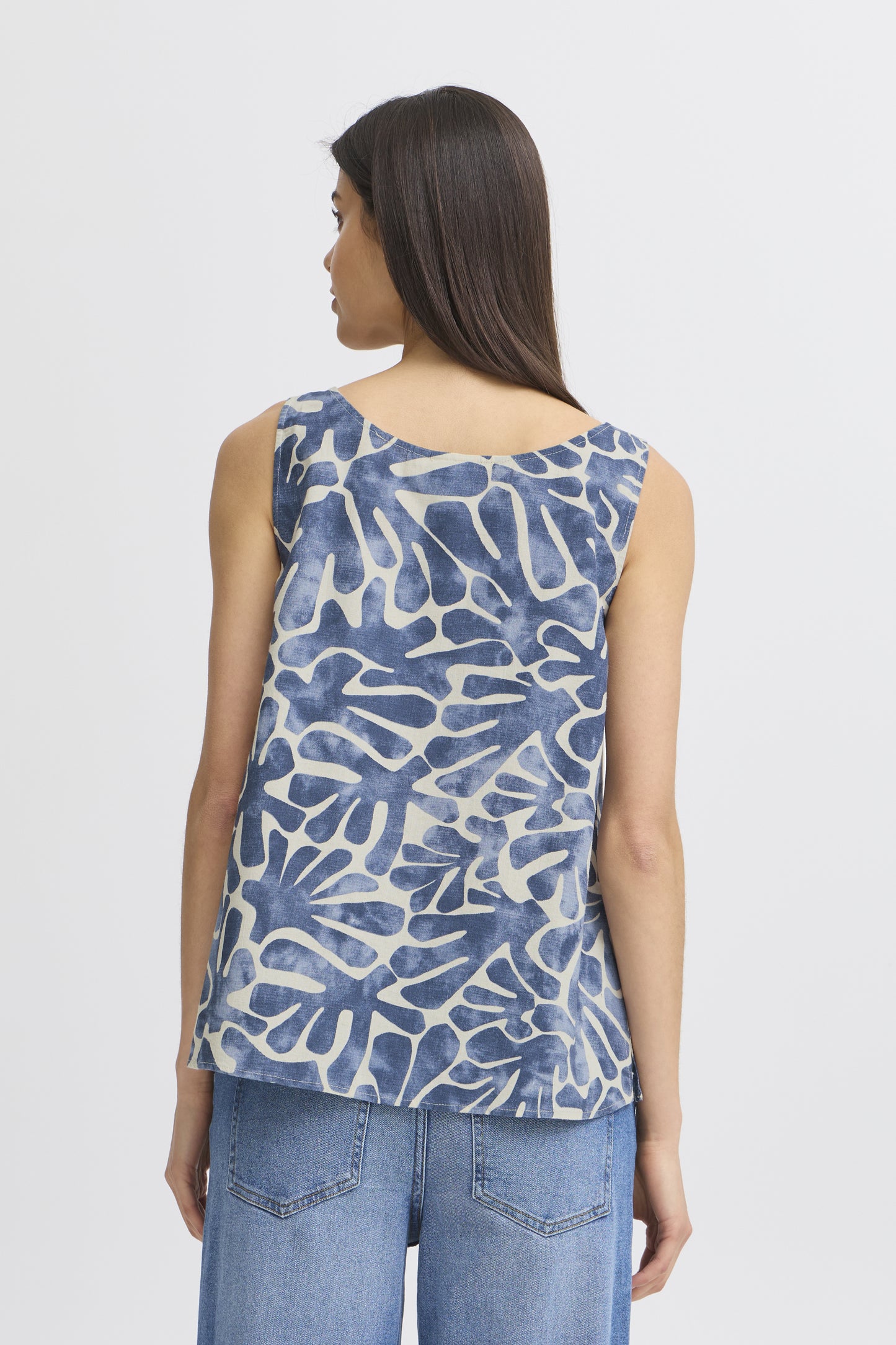 Frmaddie Top Navy Blazer Art