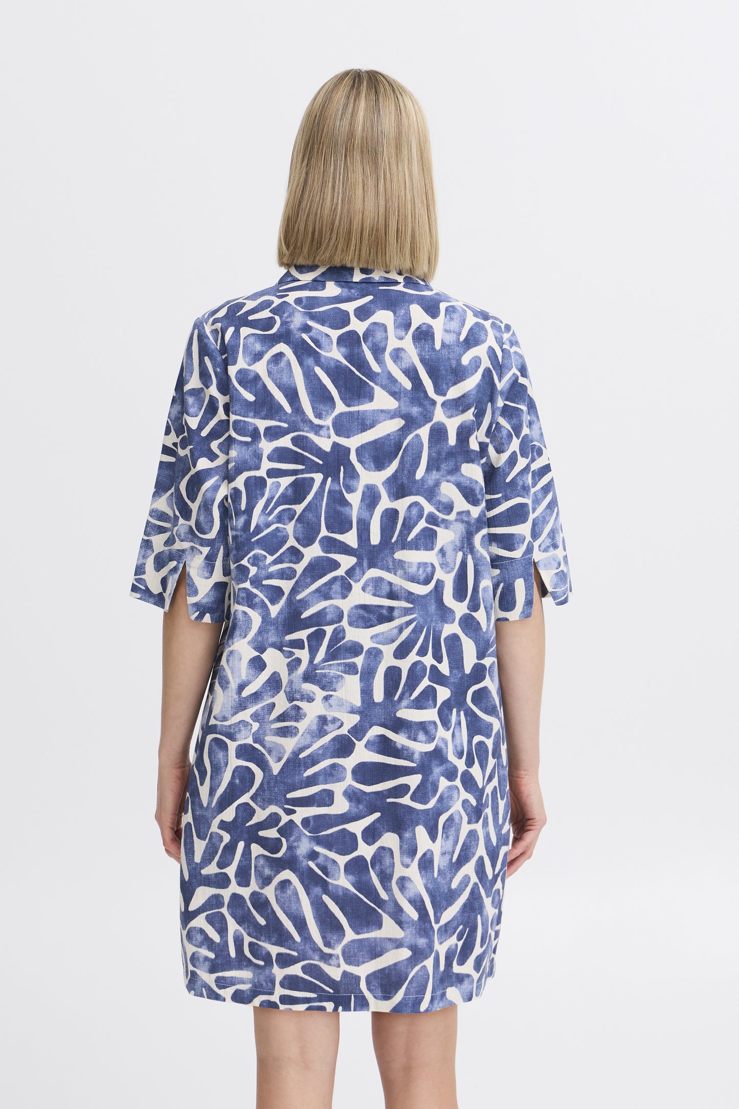 Frmaddie Dress Navy Blazer Art