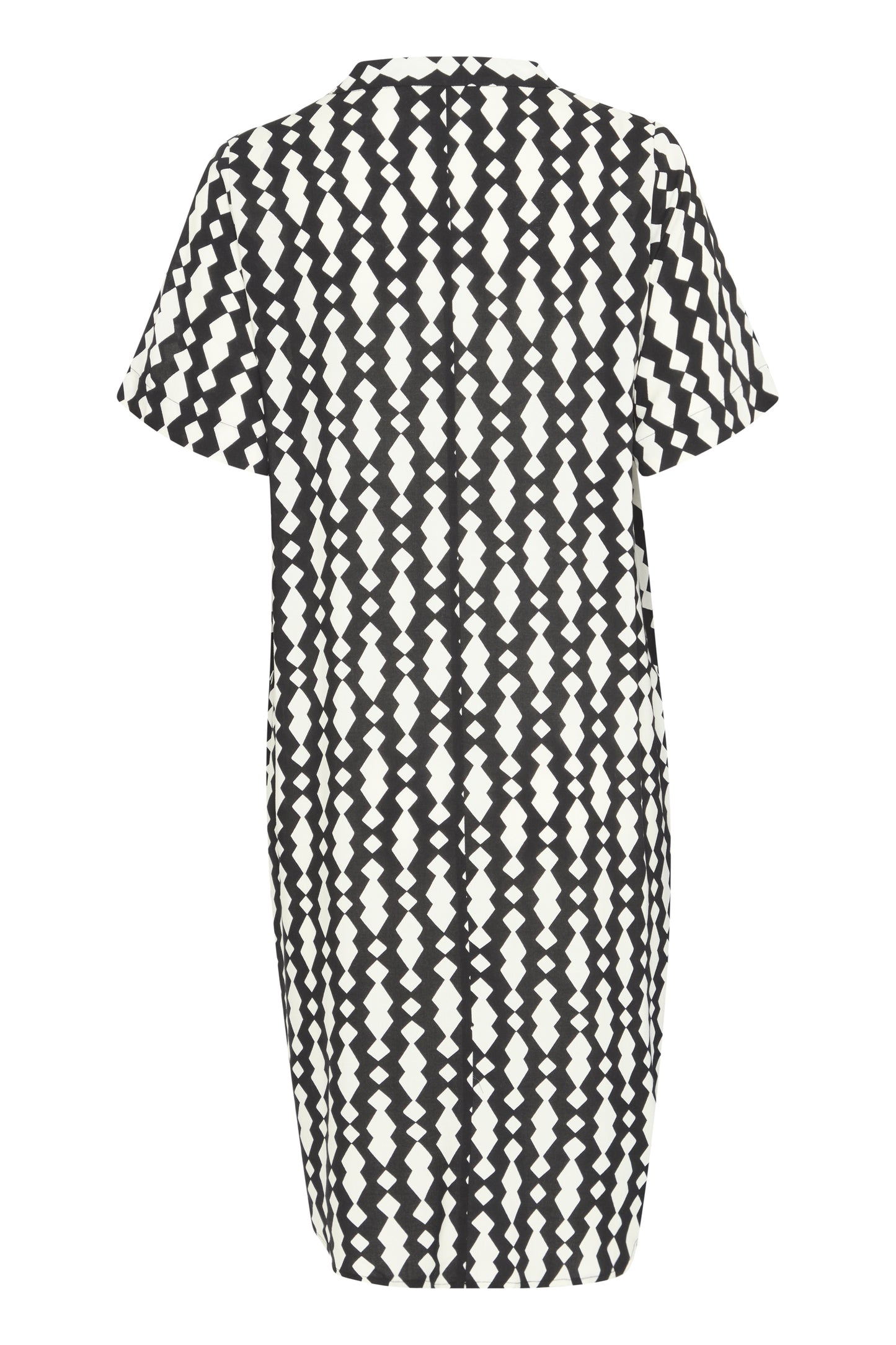 Frheat Black White Tunic Top Dress