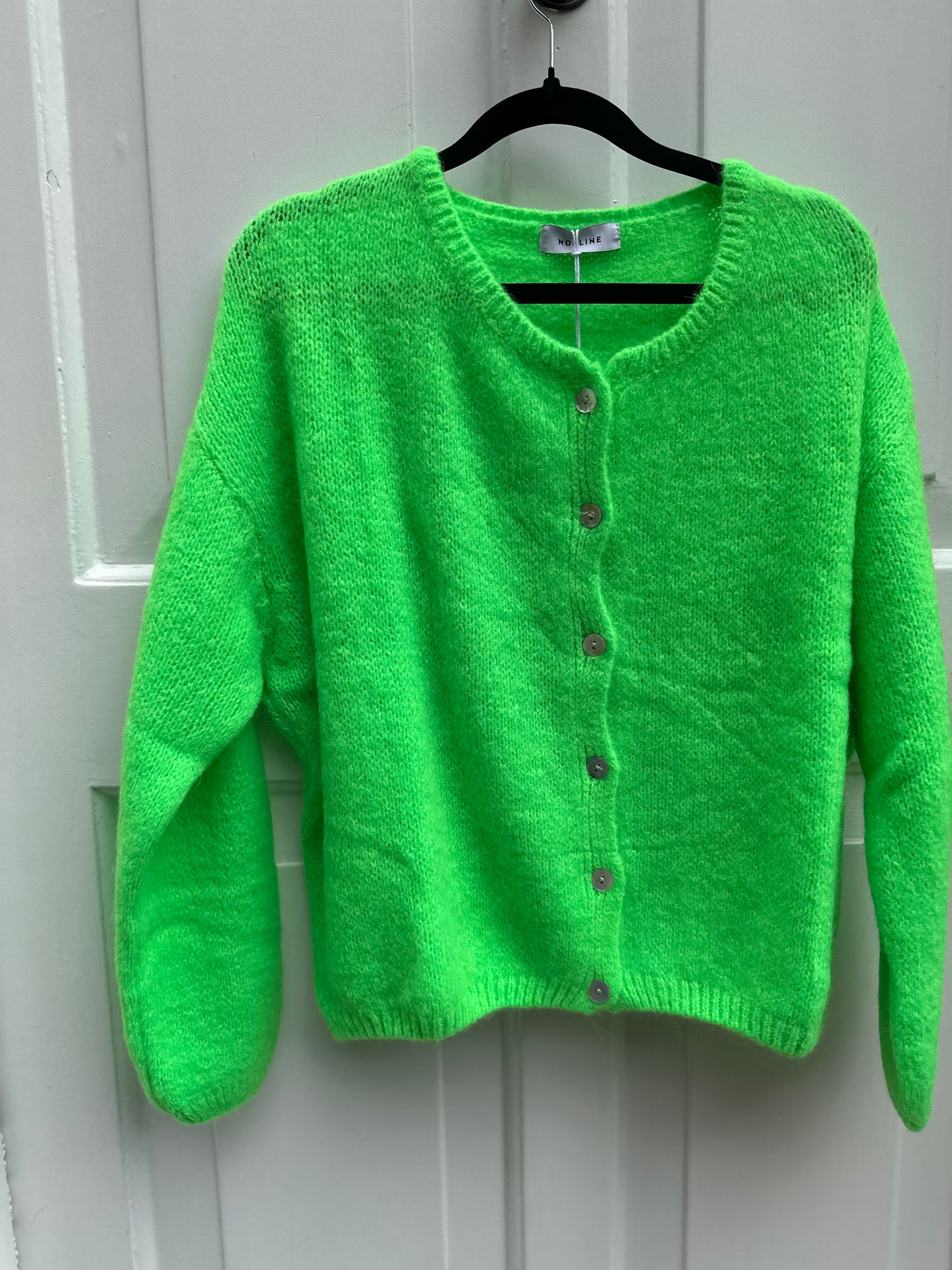 Mohair Long Sleeve Cardigan