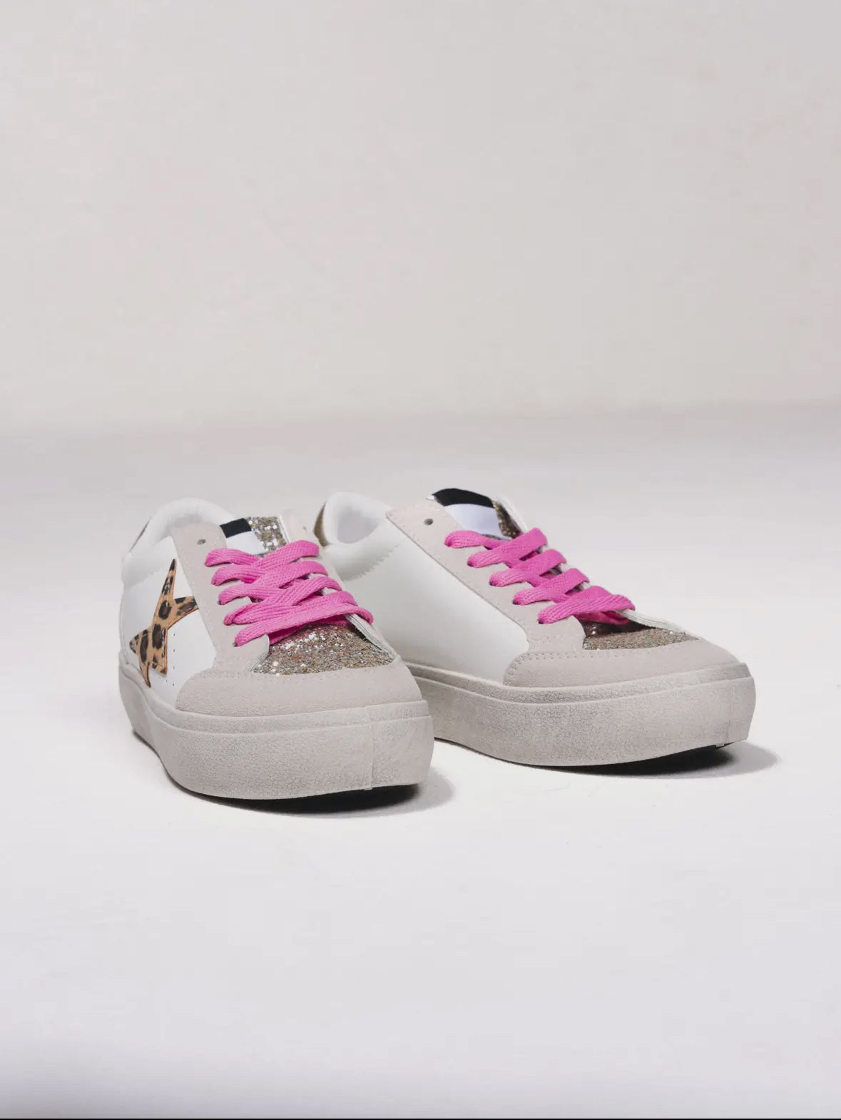 Trainers with Leopard Stars