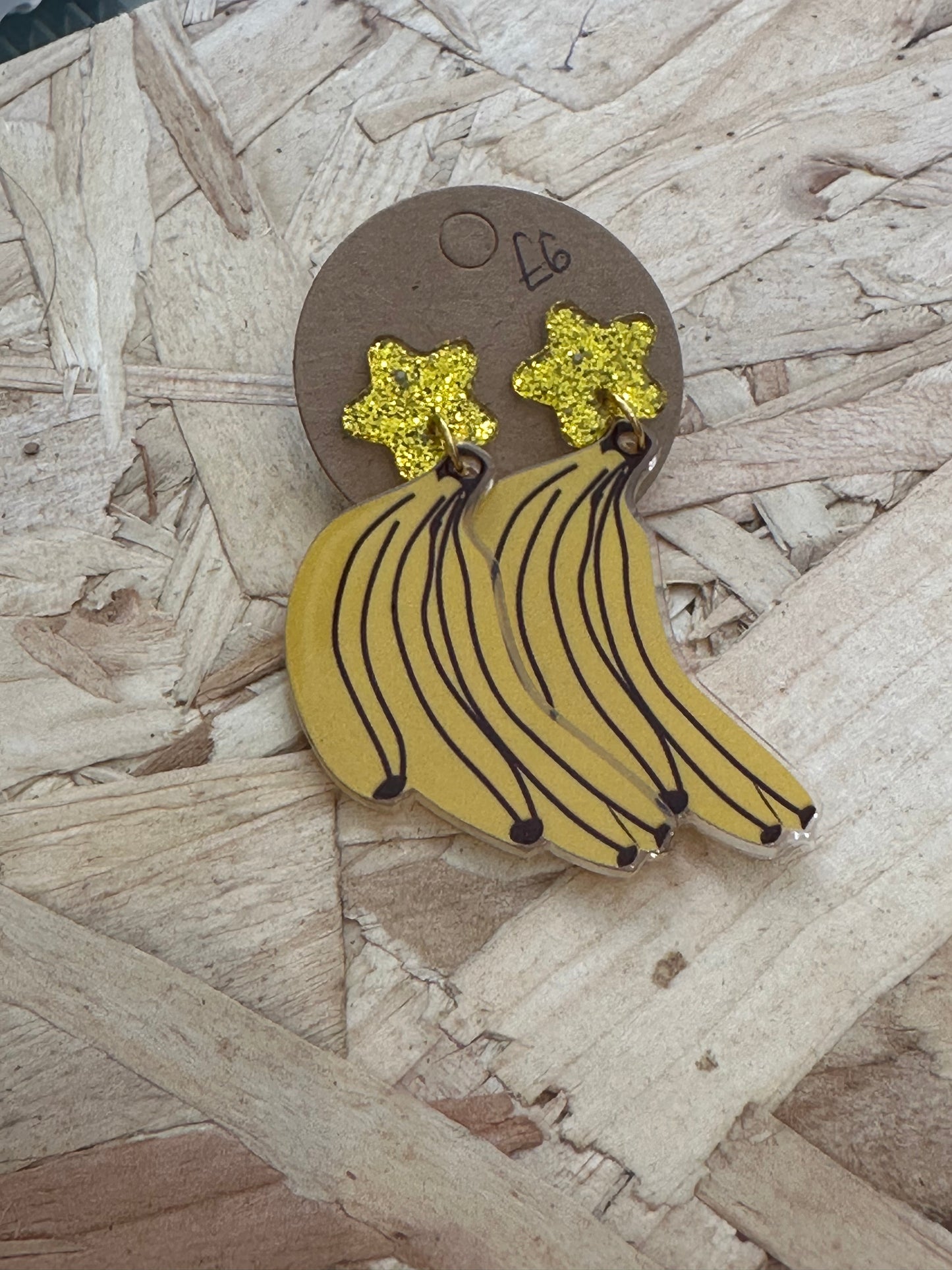 Banana Earrings