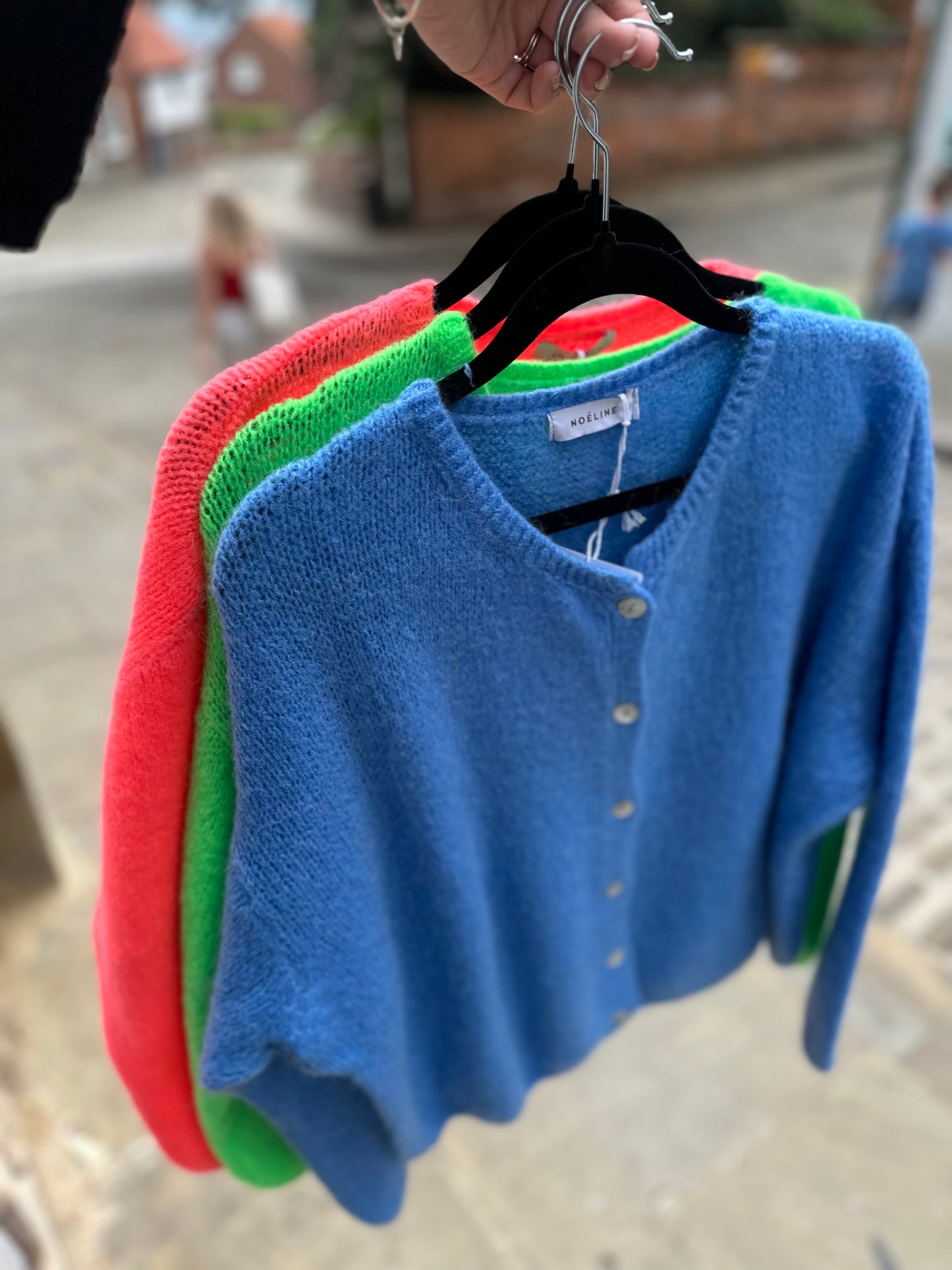 Mohair Long Sleeve Cardigan