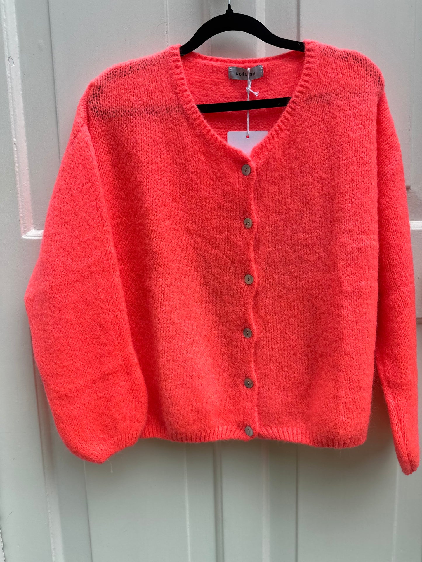 Mohair Long Sleeve Cardigan