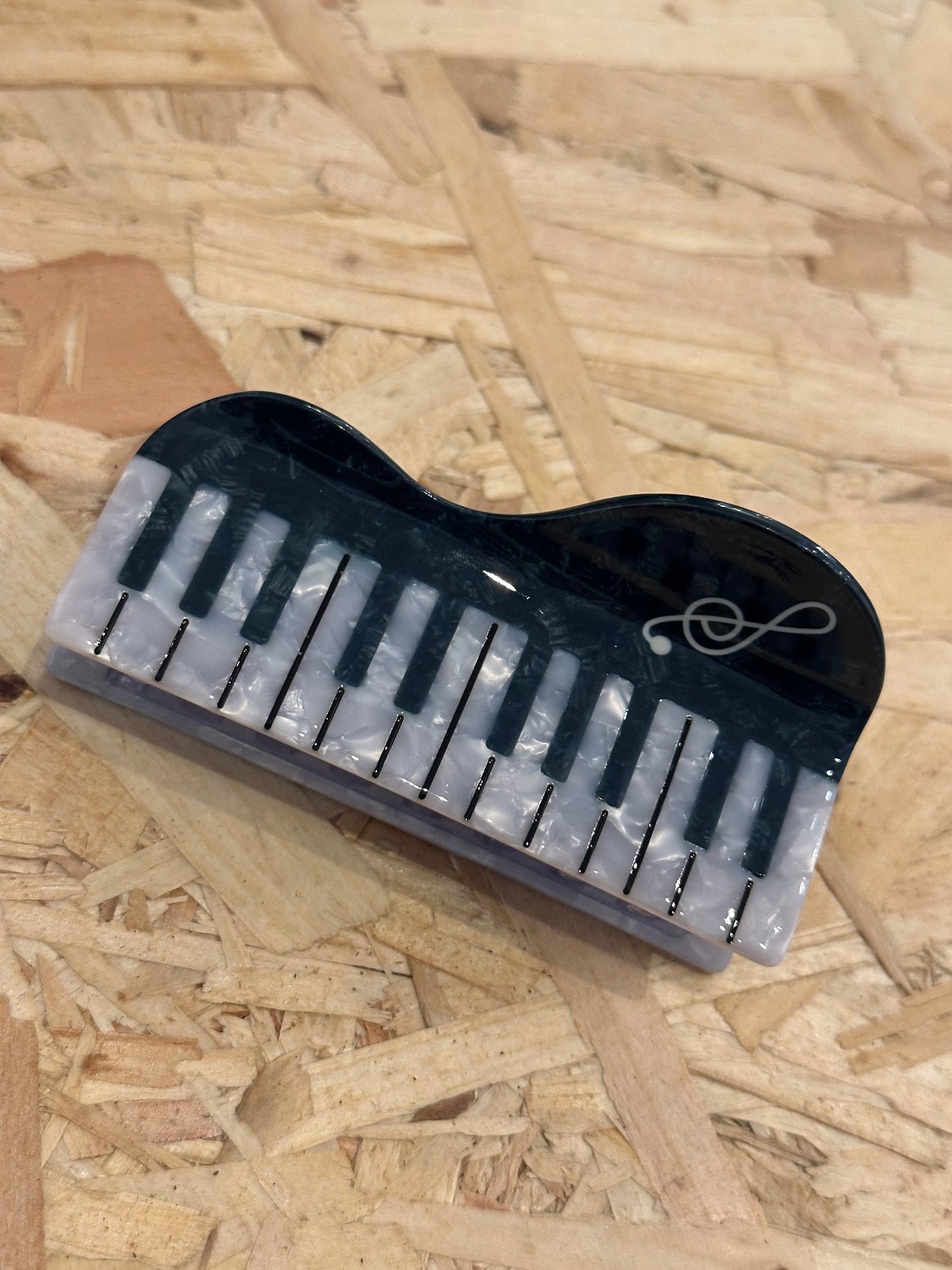 Piano Music Hair Claw