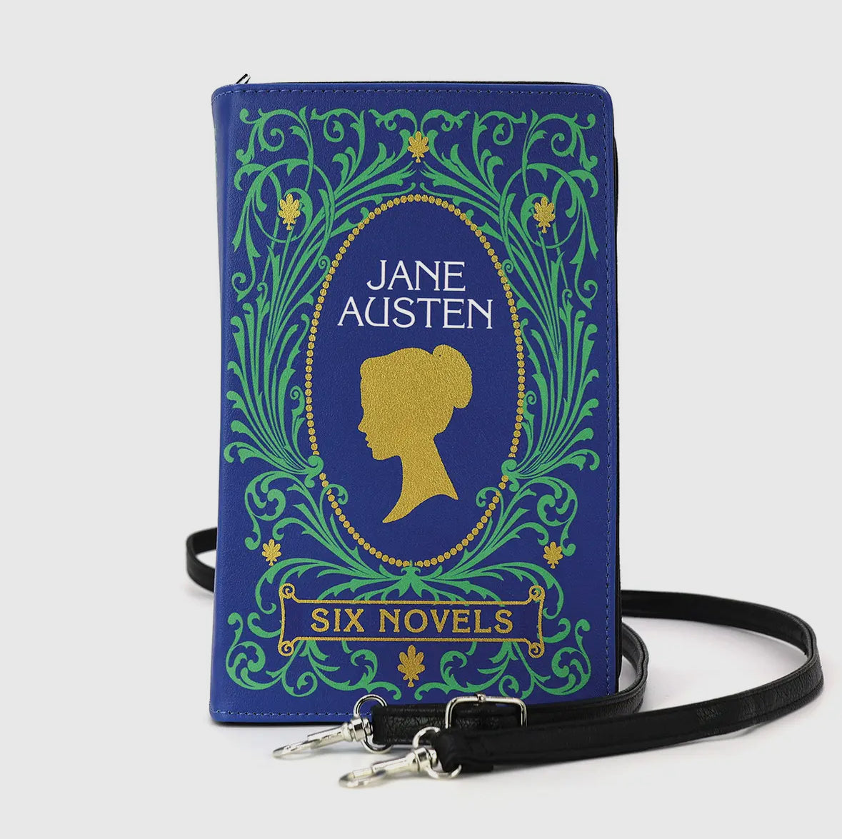 Jane Austin Novels Book Clutch Bag