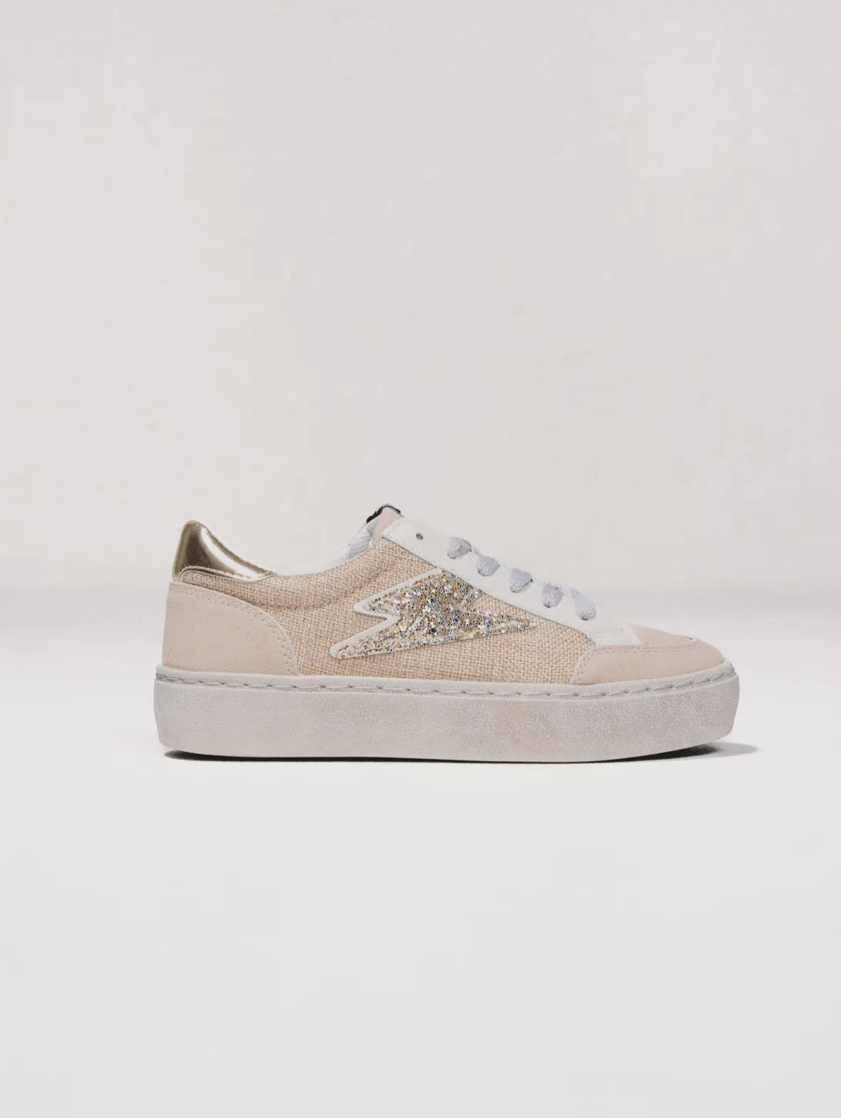 Trainers with Glitter Lightning