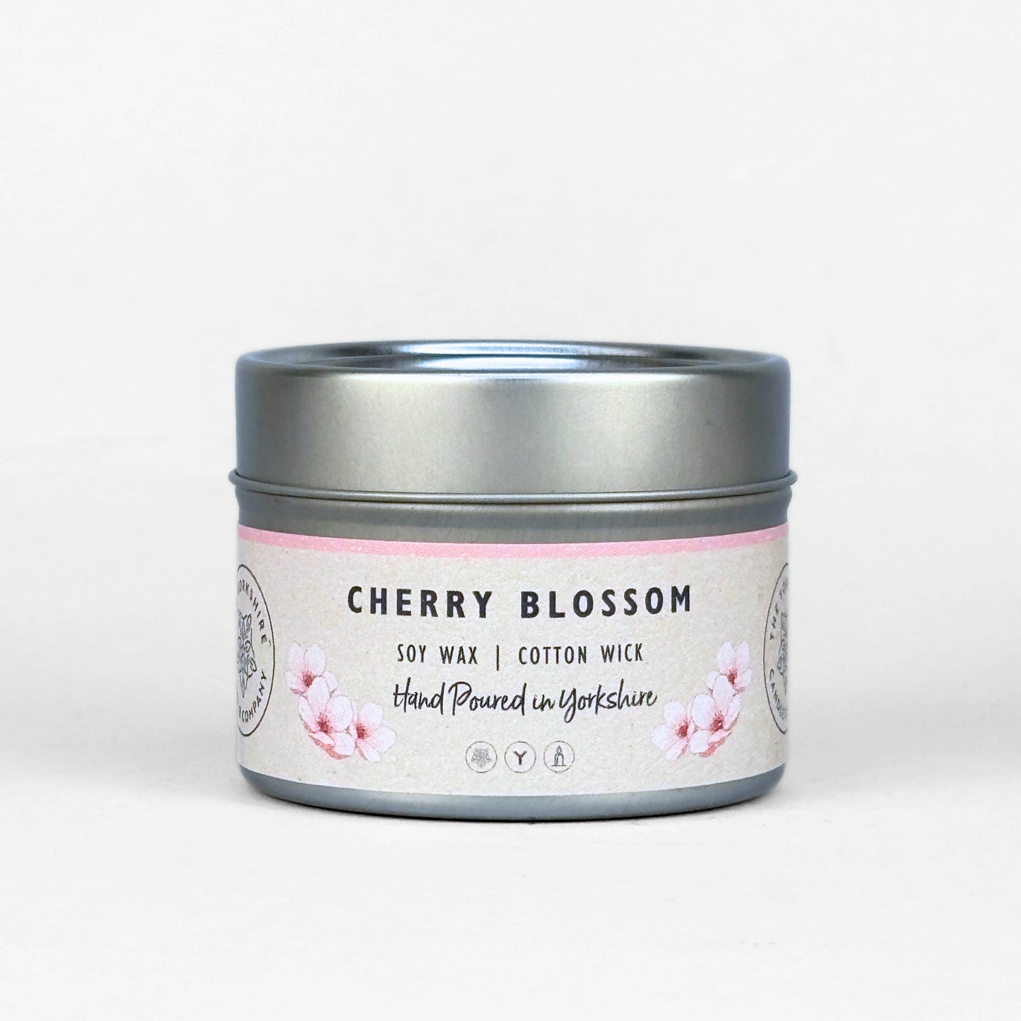 Cherry Blossom Small Tin | Scented Candle | Soy Wax