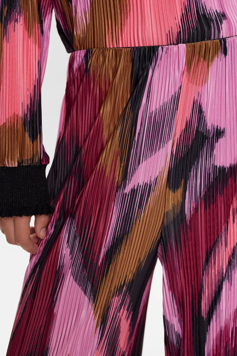 Nuleavy Pink Red Trousers