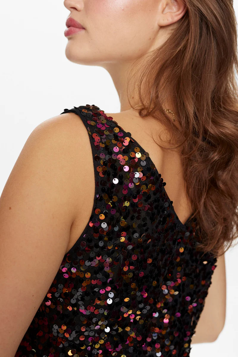 Nuisabell Gold Sequin Top