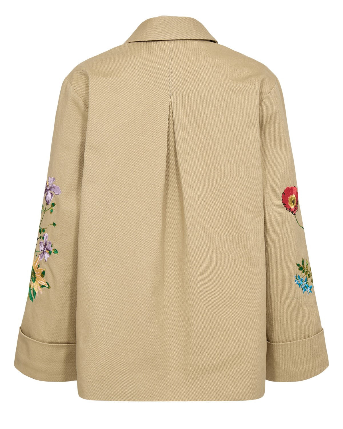 Nuvivalli Jacket - Irish Cream Floral Embroidery