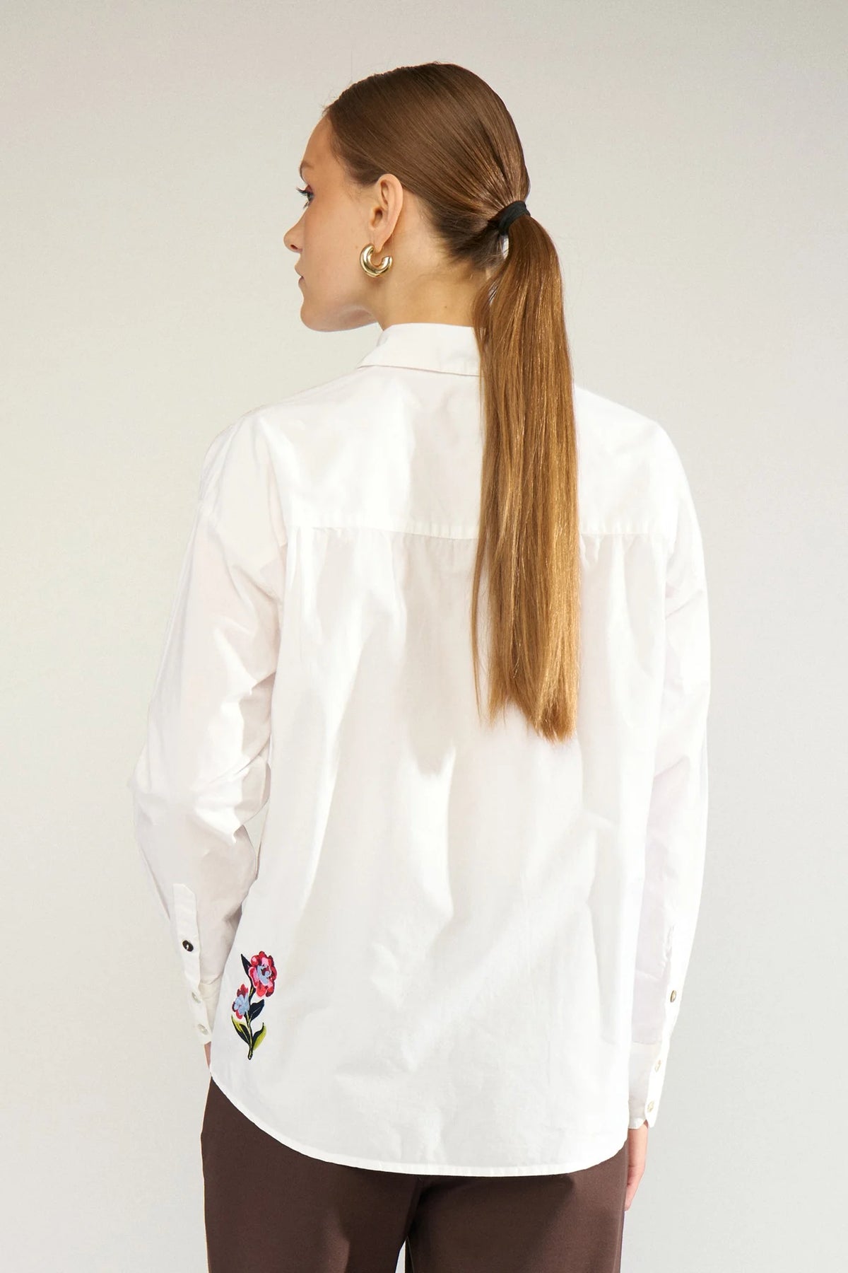 NUHOLLIE SHIRT - Bright White