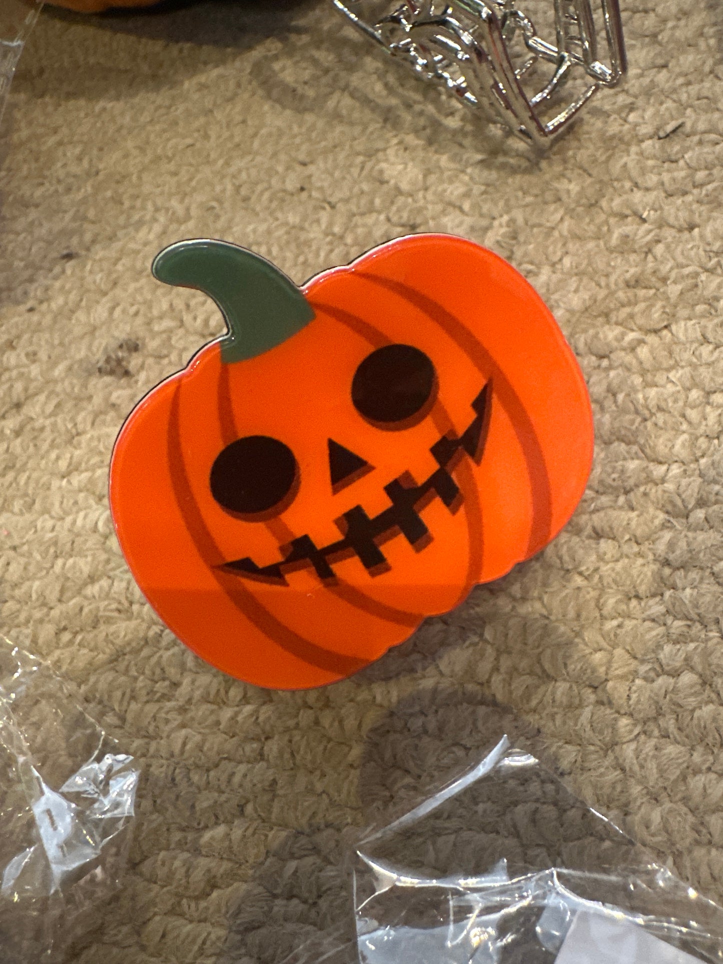 Pumpkin Hair Claw