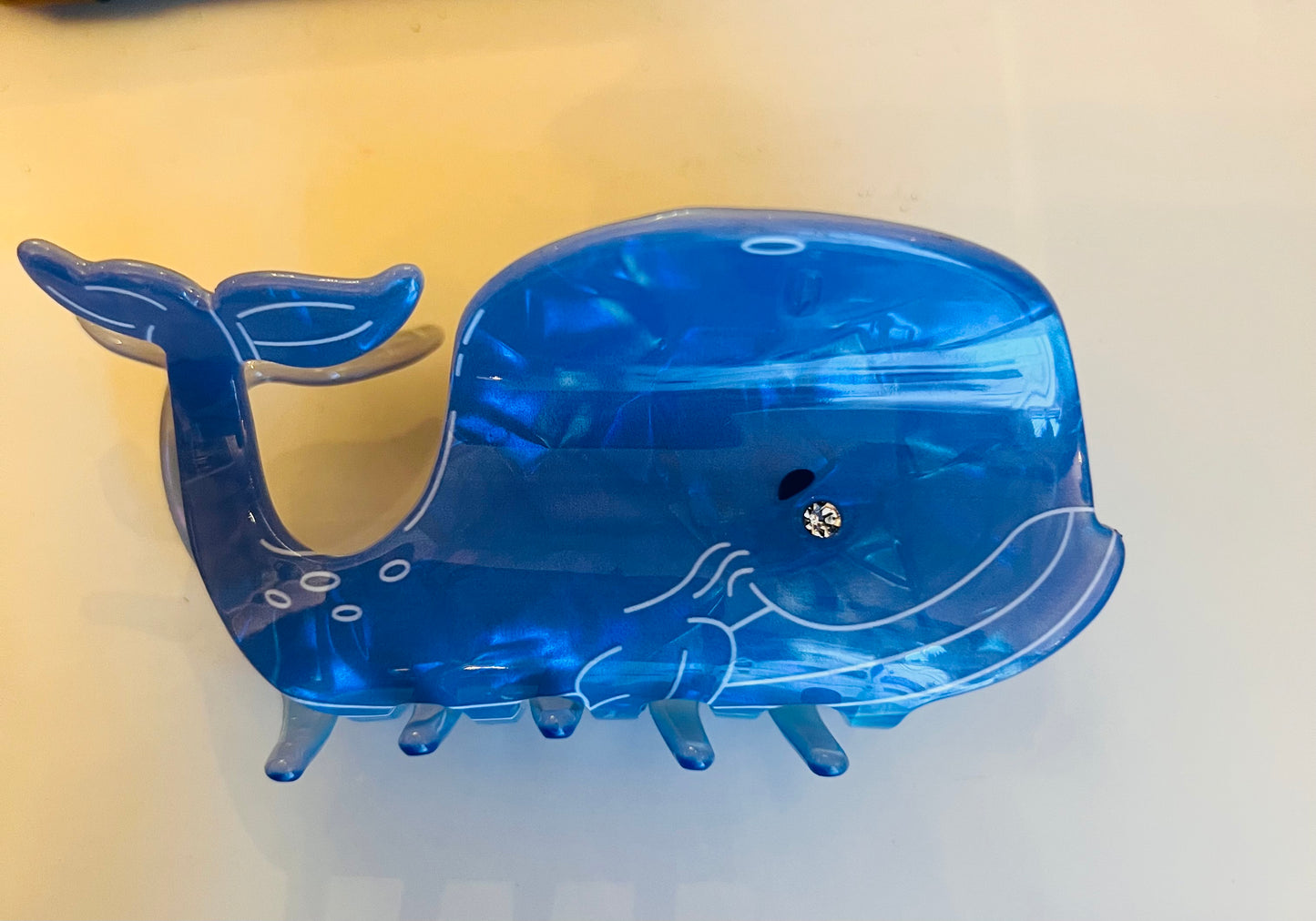 Blue Whale Hair Claw