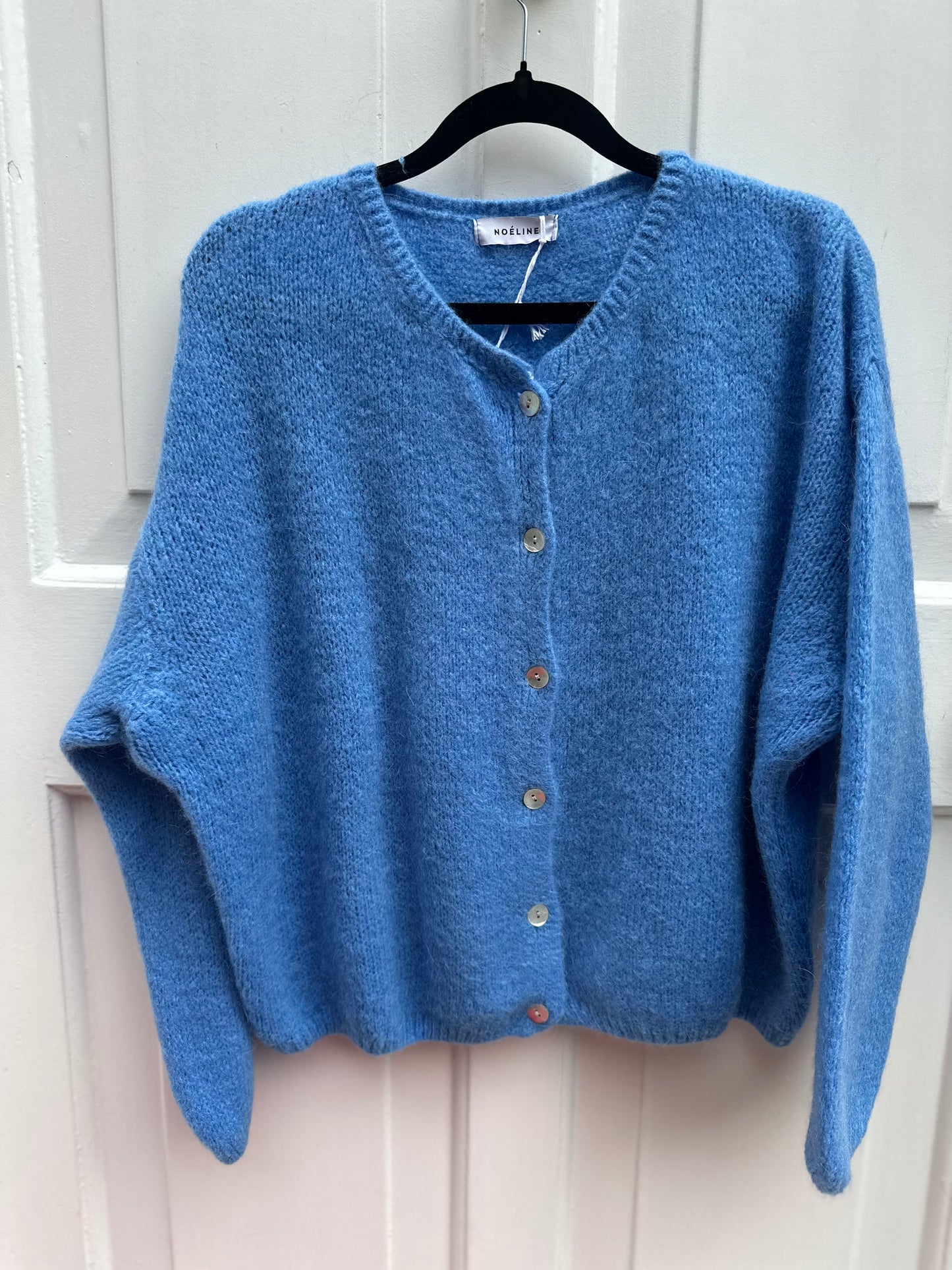 Mohair Long Sleeve Cardigan