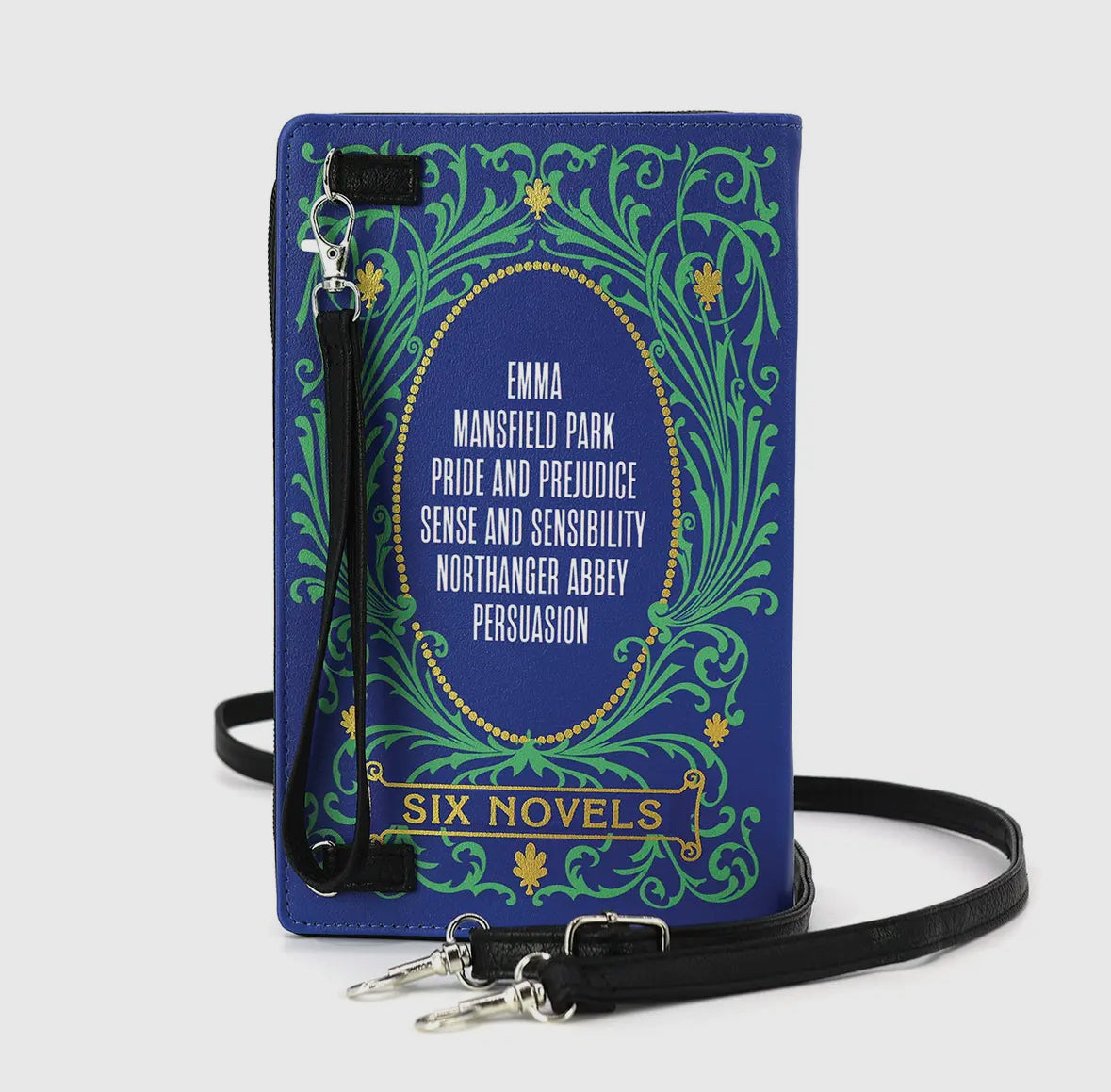 Jane Austin Novels Book Clutch Bag