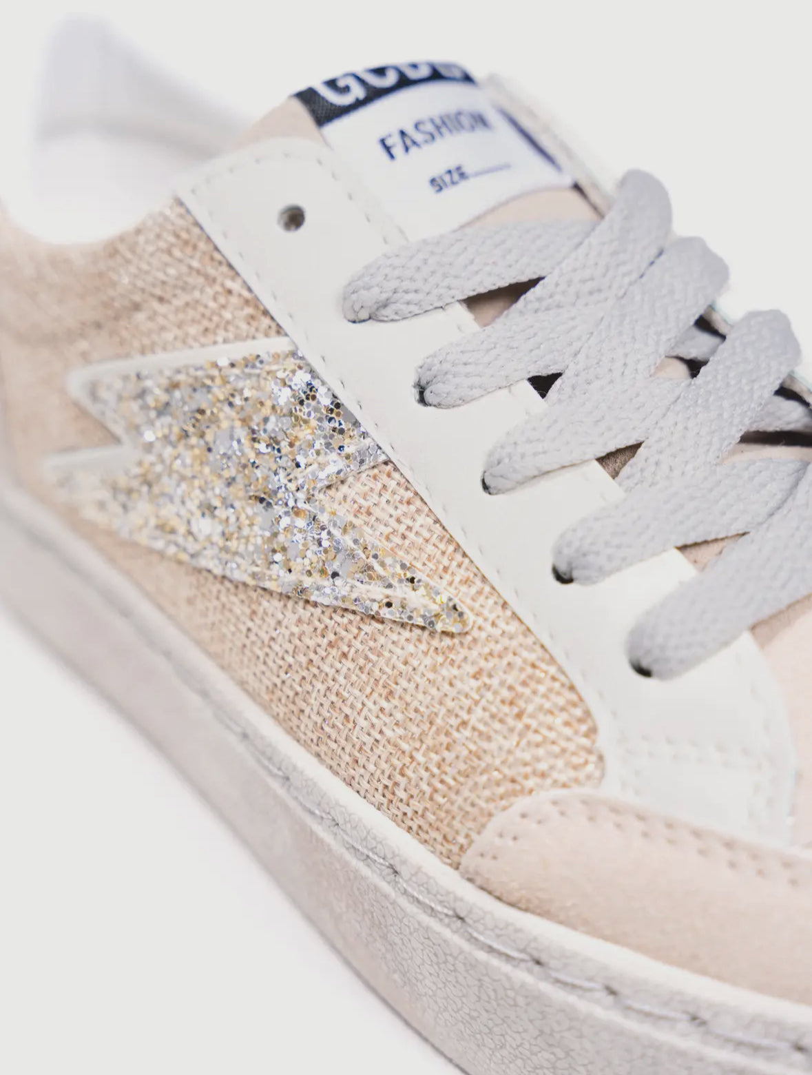 Trainers with Glitter Lightning