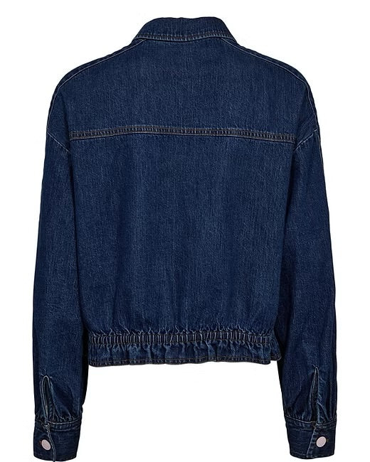 NUADDISON JACKET - Medium Denim