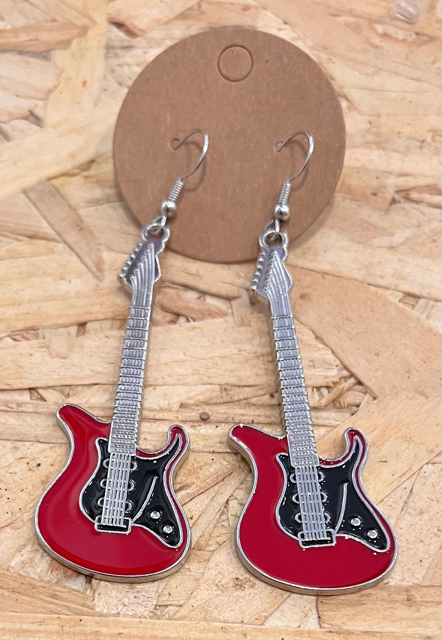 Guitar Earrings