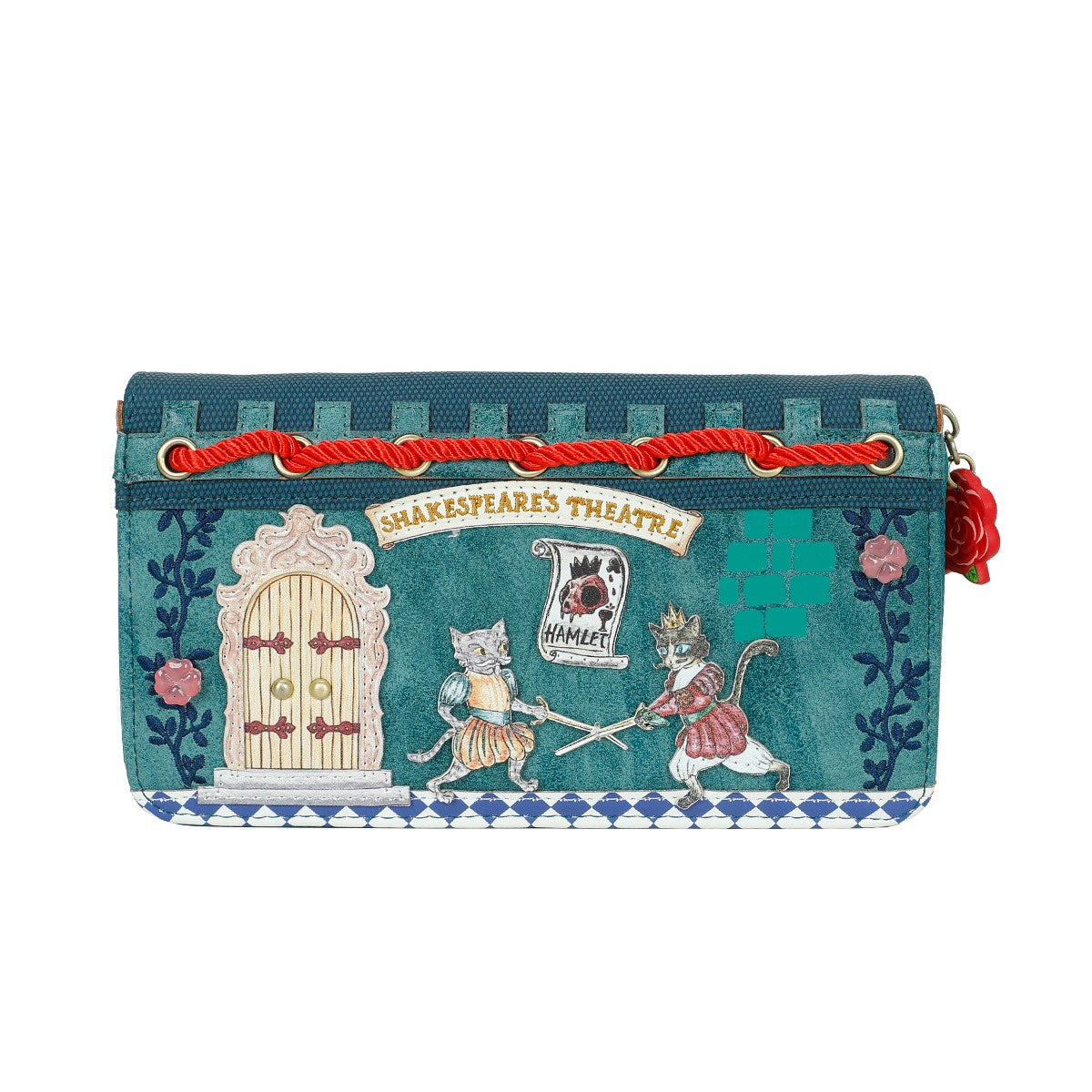 Shakespeare's Theatre - Hamlet Large Ziparound Wallet