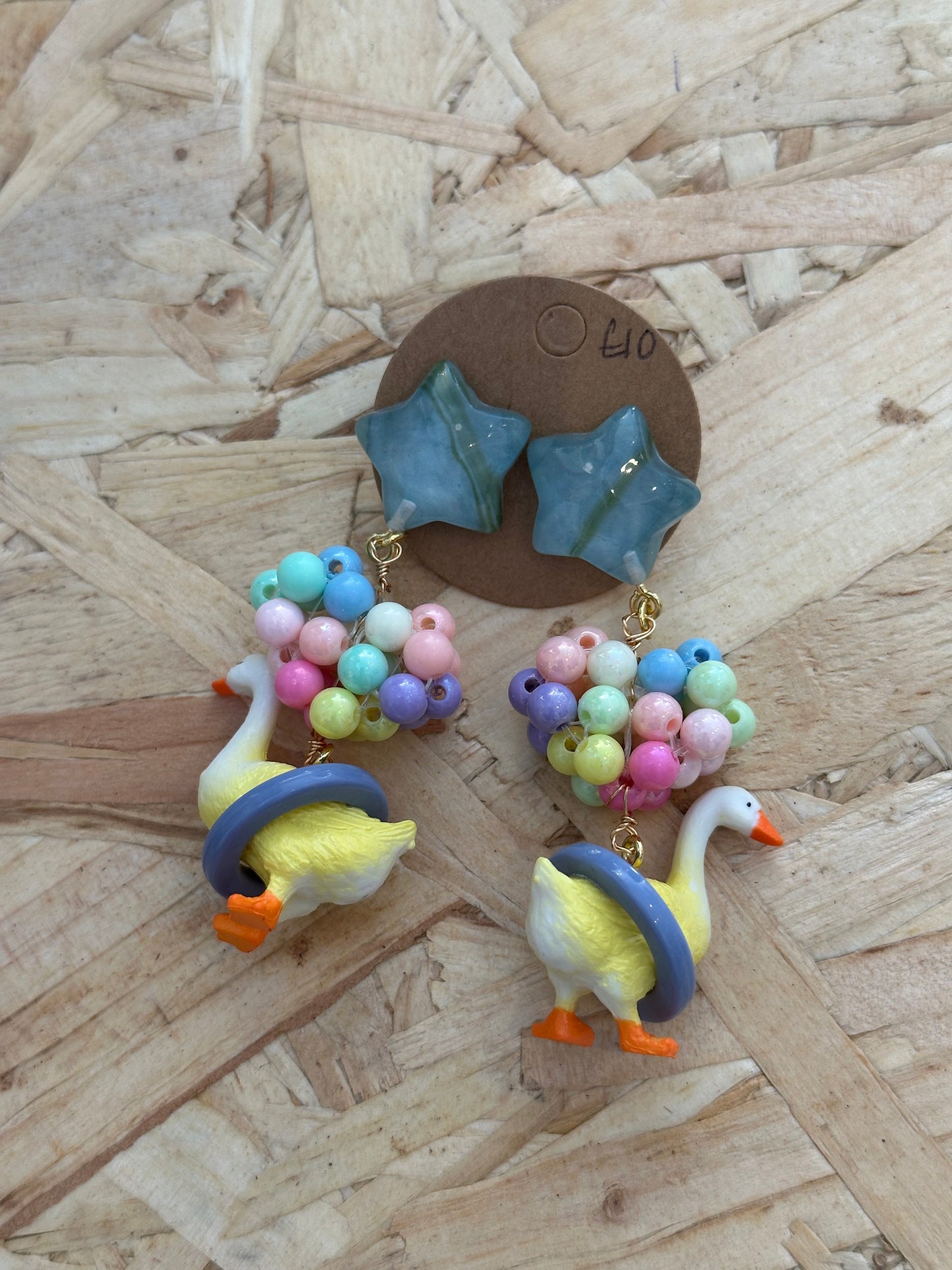 Party Duck Earrings