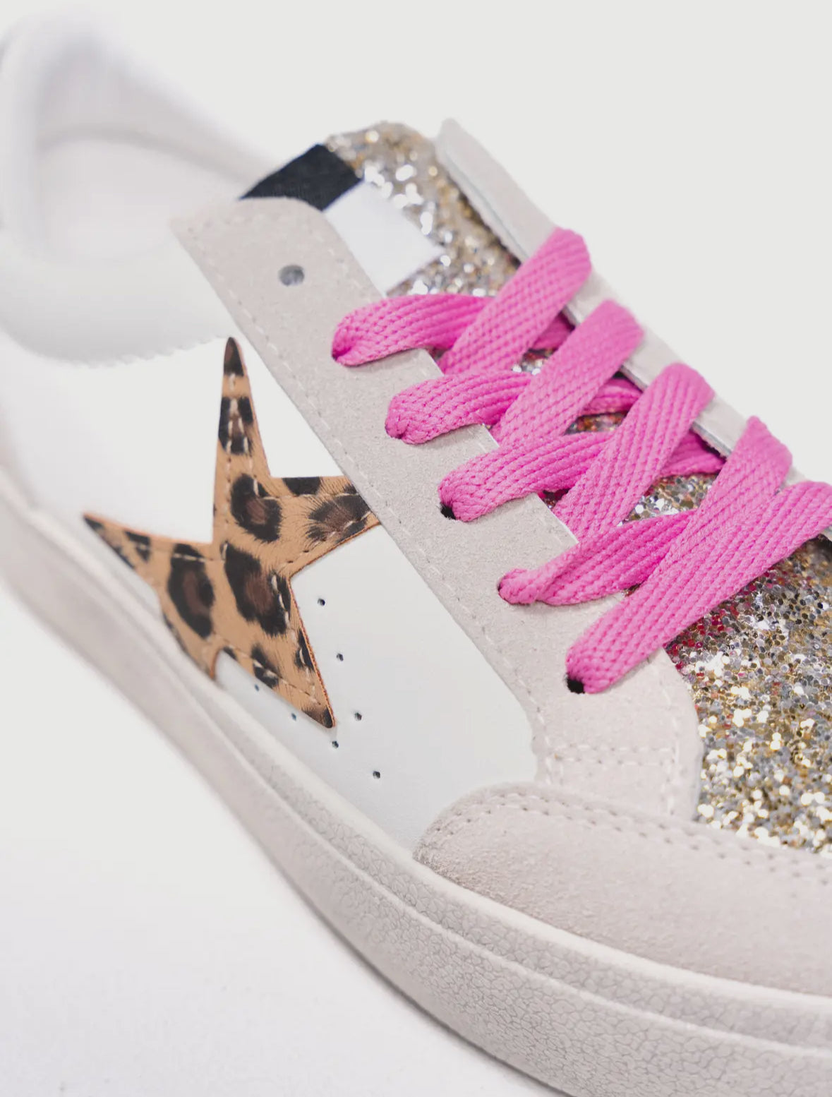 Trainers with Leopard Stars