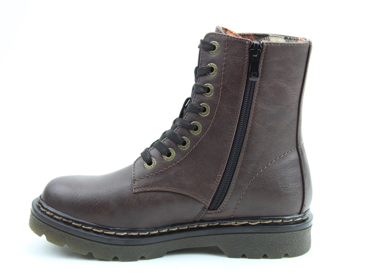 Justina Boots - Chocolate