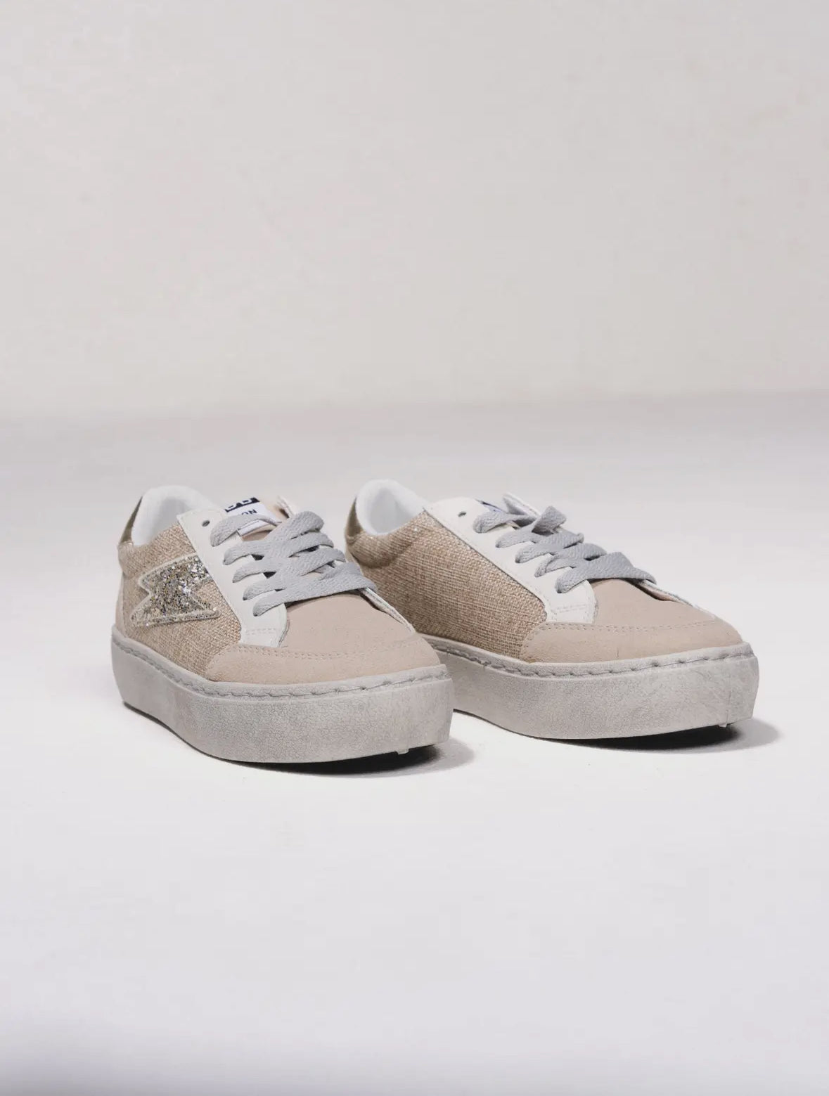 Trainers with Glitter Lightning