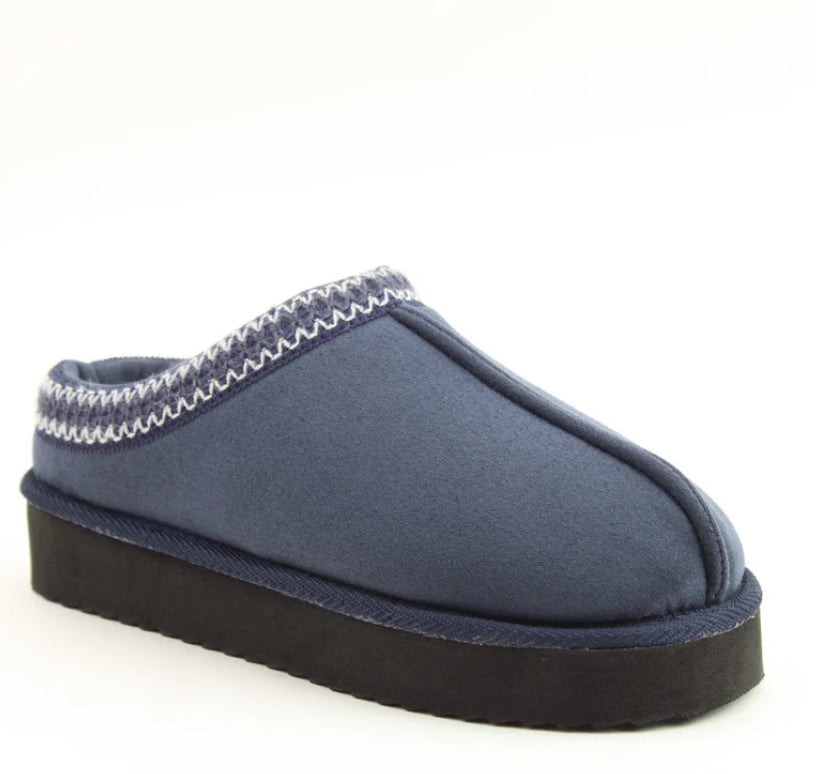 Ice Slip-on Slippers Navy