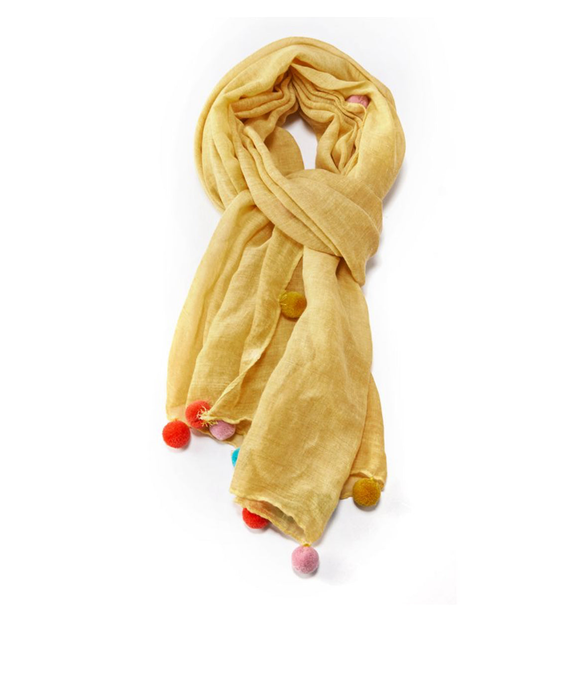 Pom Pom Scarves