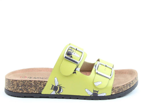 Harmony Lime Bee Sandals