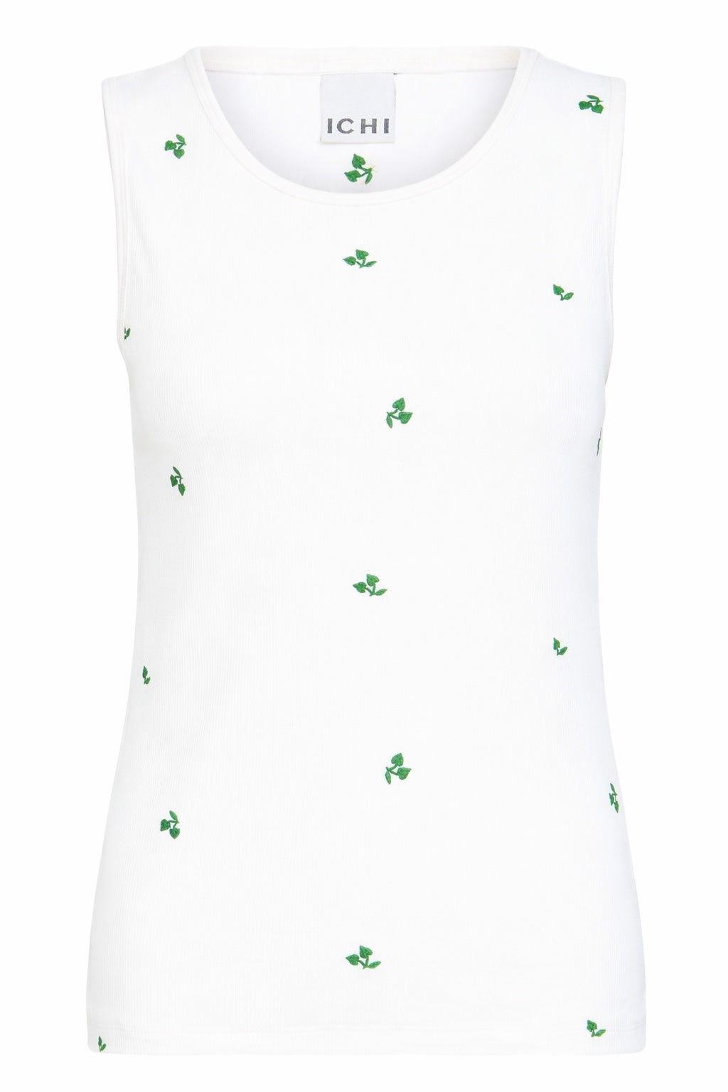 Ihpalma Vest - Embroidered Green Cherry